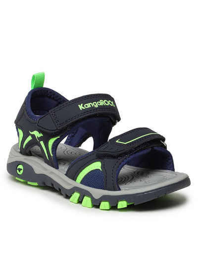 KangaROOS Sandalen K-Mont II 18729 000 4054 Dk Navy/Lime Sandale