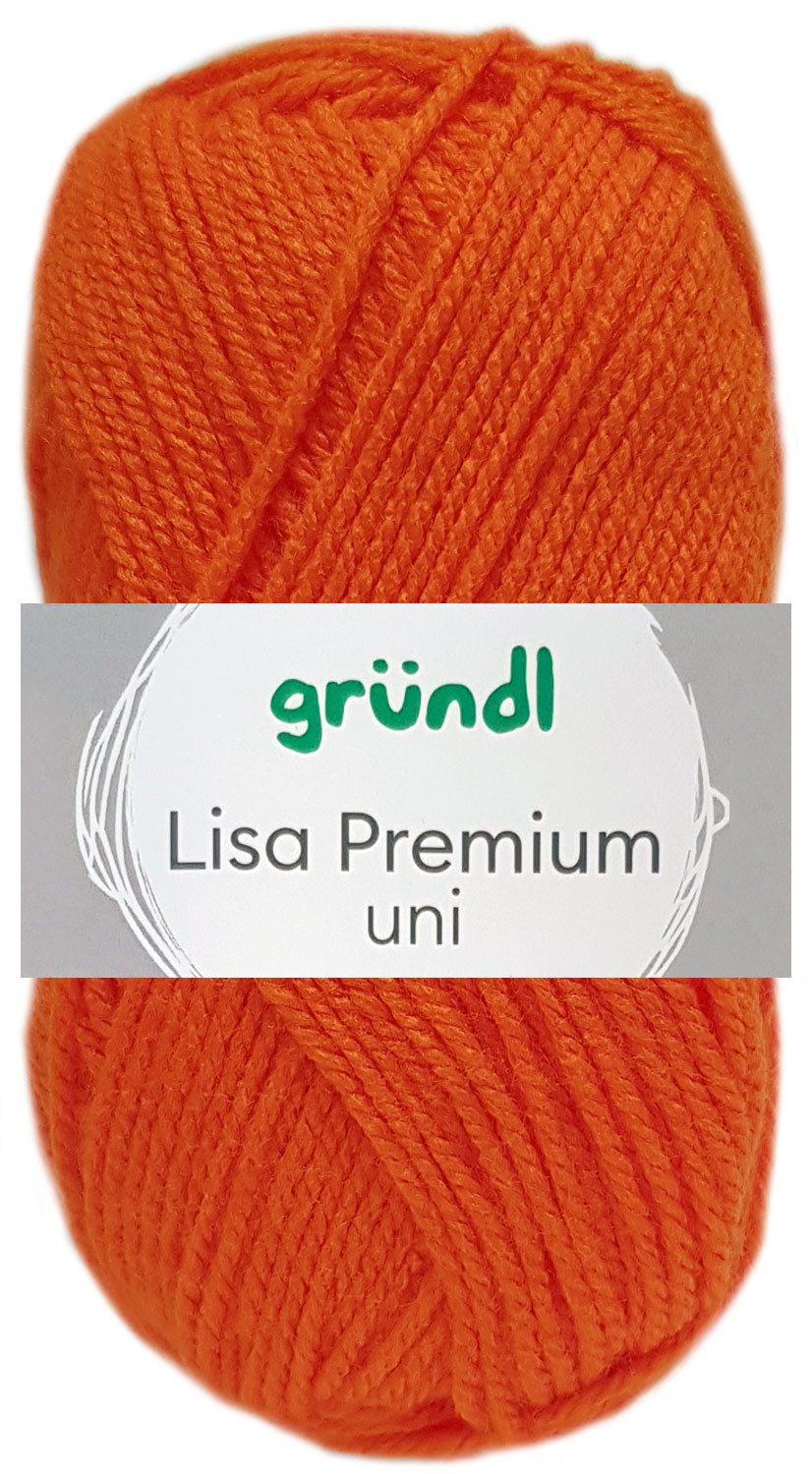 Gründl 50 Gramm Gründl Lisa Premium Uni Bastelgarn