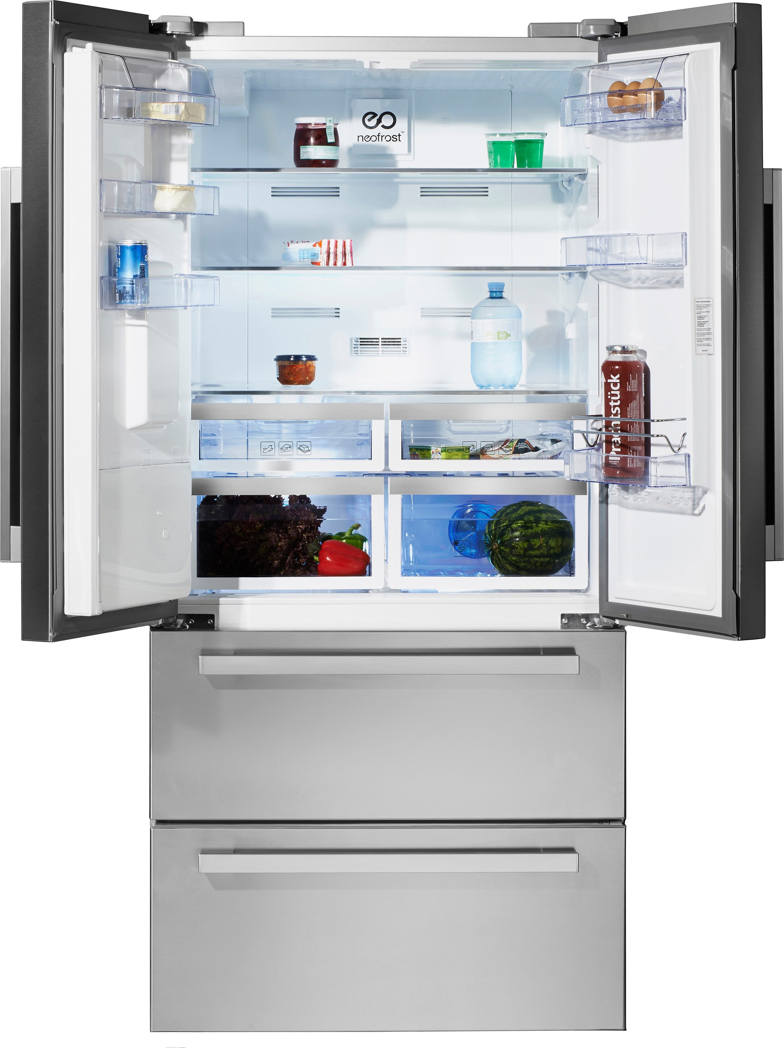 BEKO Side-by-Side GNE60530DX, 182,5 cm hoch, 84 cm breit - BEKO