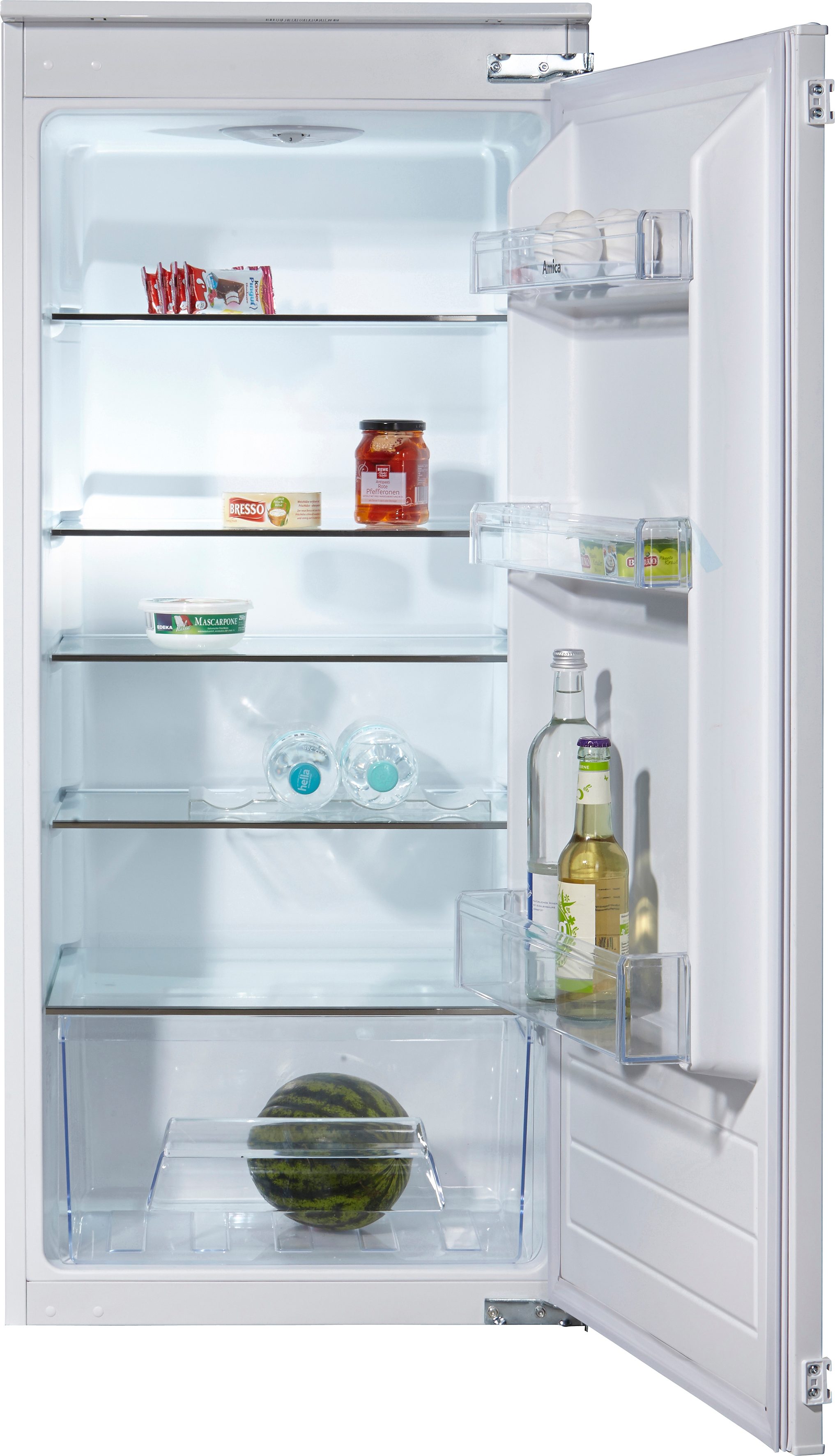Amica Einbaukühlschrank EVKS EVKS 16175, 122,1 cm hoch, 54 cm breit, Gemüsebox - Amica