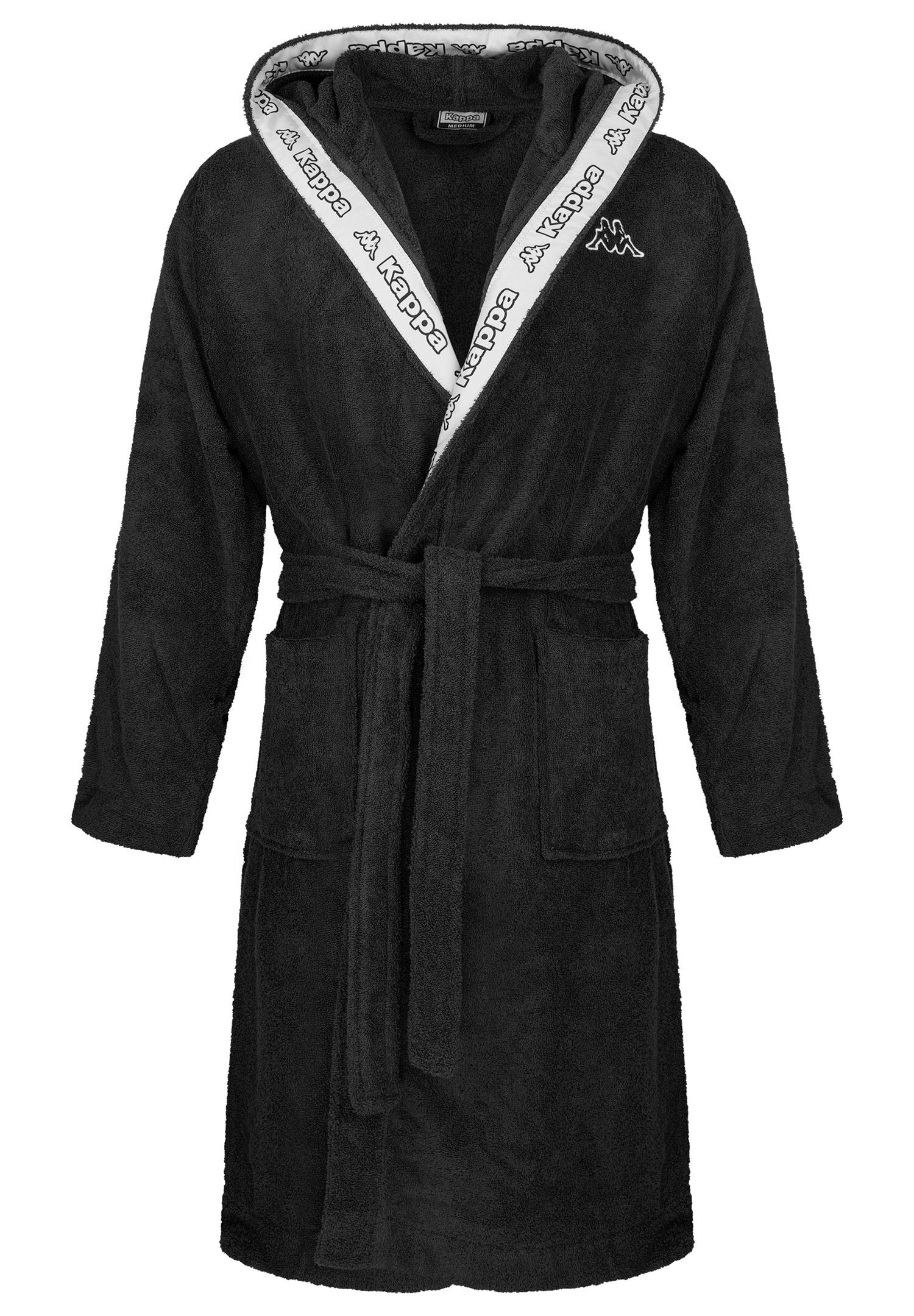 Kappa Bademantel Bathrobe Unisex, Baumwolle