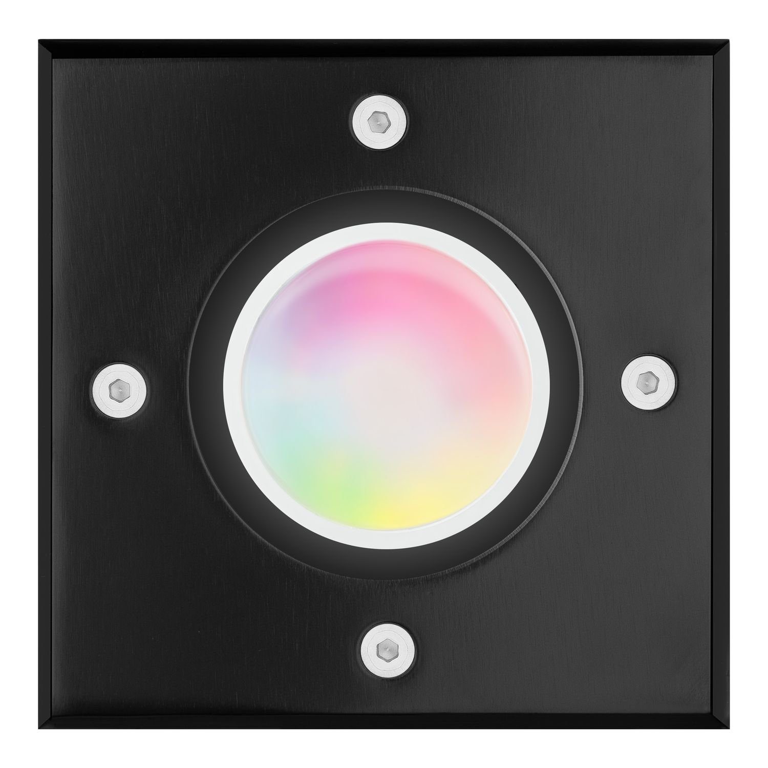 Set Smart LED per App - 5W - LED steuerbar + Bodeneinbaustrahler RGB WiFi Einbaustrahler LEDANDO