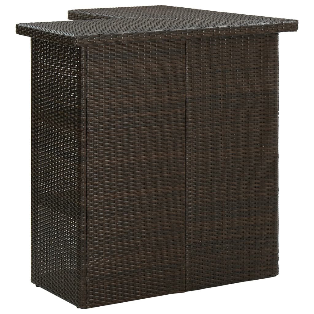 vidaXL Gartenlounge-Set 8-tlg. Gartenbar-Set mit Kissen günstig online kaufen