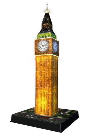 RAVENSBURGER 3D-Puzzle "Big Ben bei Nacht"...