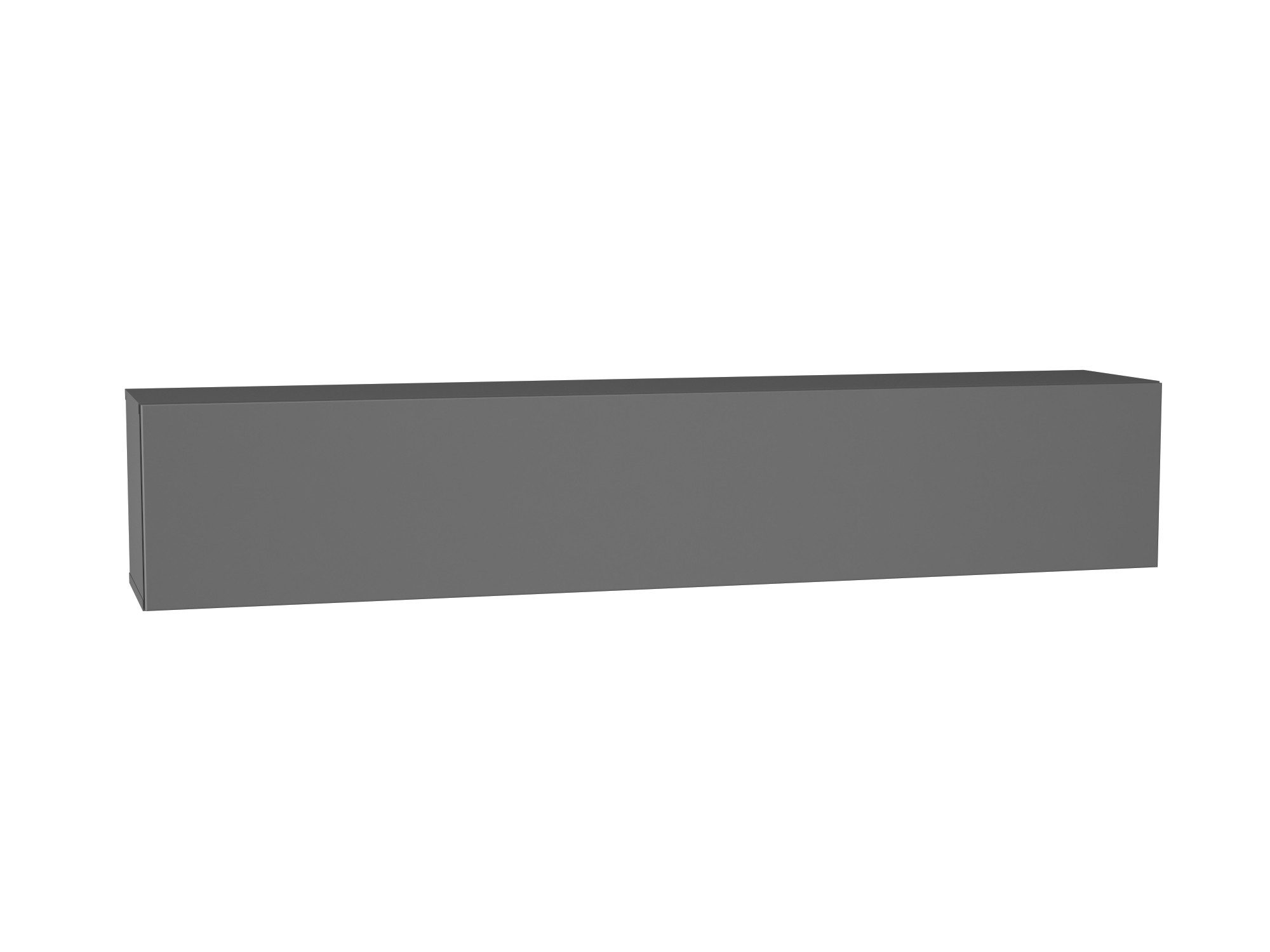 Raumhirsch Furniture Lowboard TV Schrank, TV-Möbel, Fernsehschrank, TV-Kommode (Maße: 160,2 x 30 x 40 cm (Griffloses Design, Hängende Konstruktion), viele Farbvarianten), Klappfront mit Push-to-Open-System, 3 Innenfächer