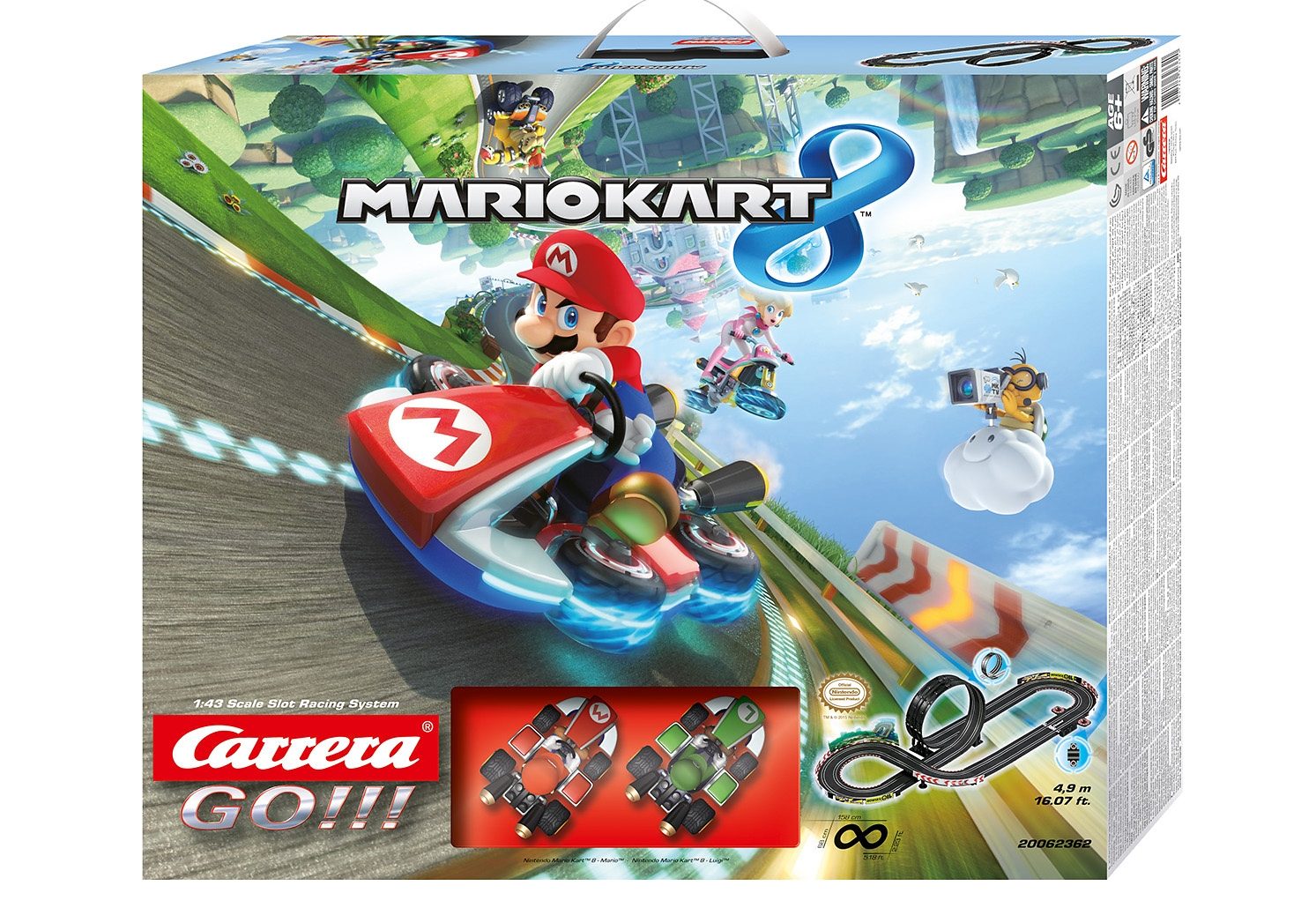 Carrera® Autorennbahn »Carrera®GO!!! Mario Kart™ 8