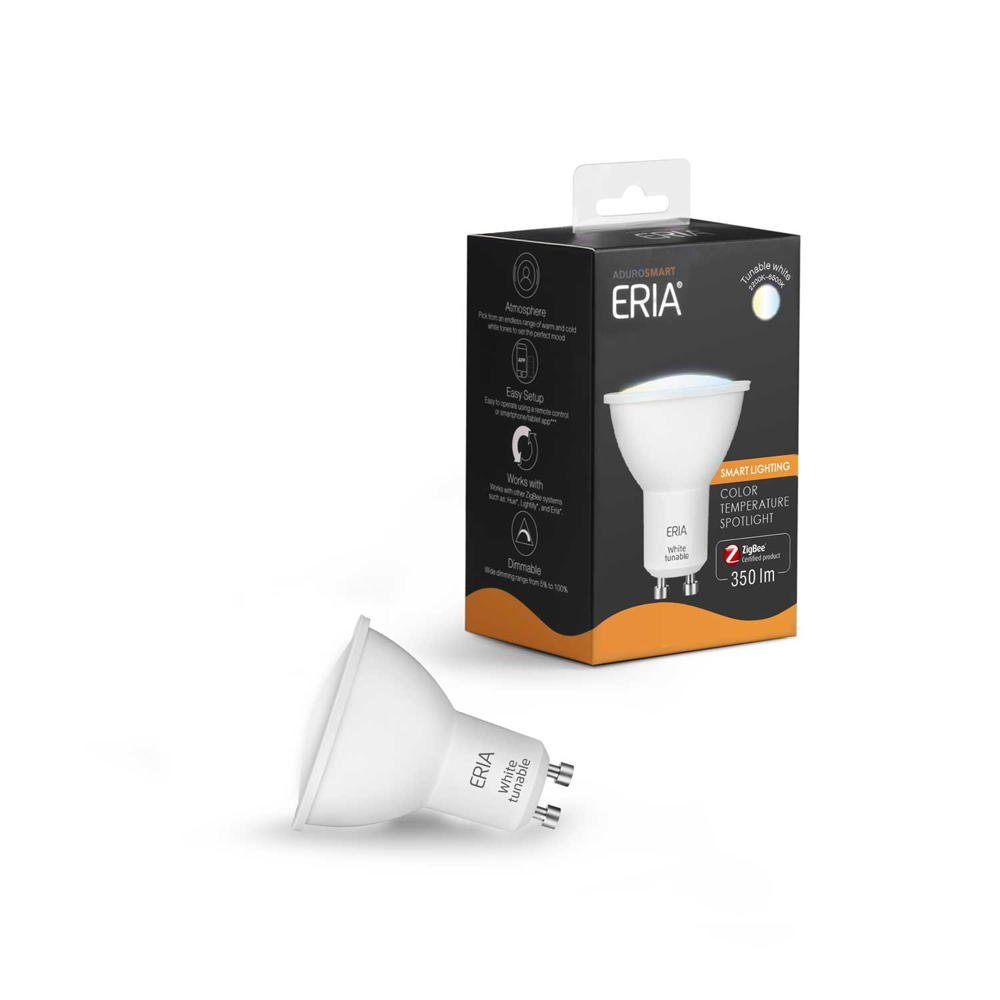 click-licht LED-Leuchtmittel AduroSmart ERIA Zigbee LED GU10 Reflektor Par 16 in Weiß 6W 350lm, n.v, warmweiss | Leuchtmittel