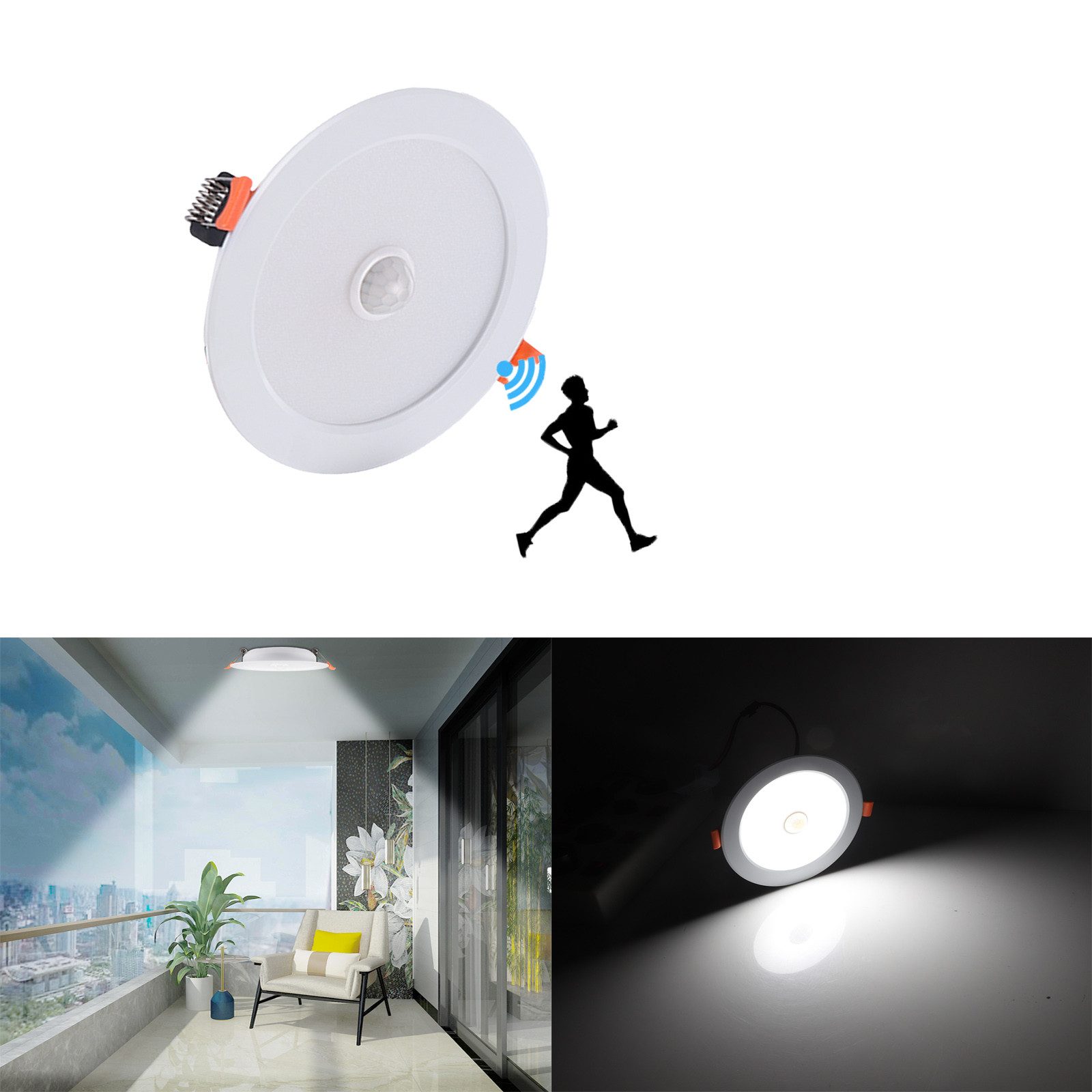 Jibenhome LED Einbaustrahler Downlight 12W Einbaustrahler günstig online kaufen