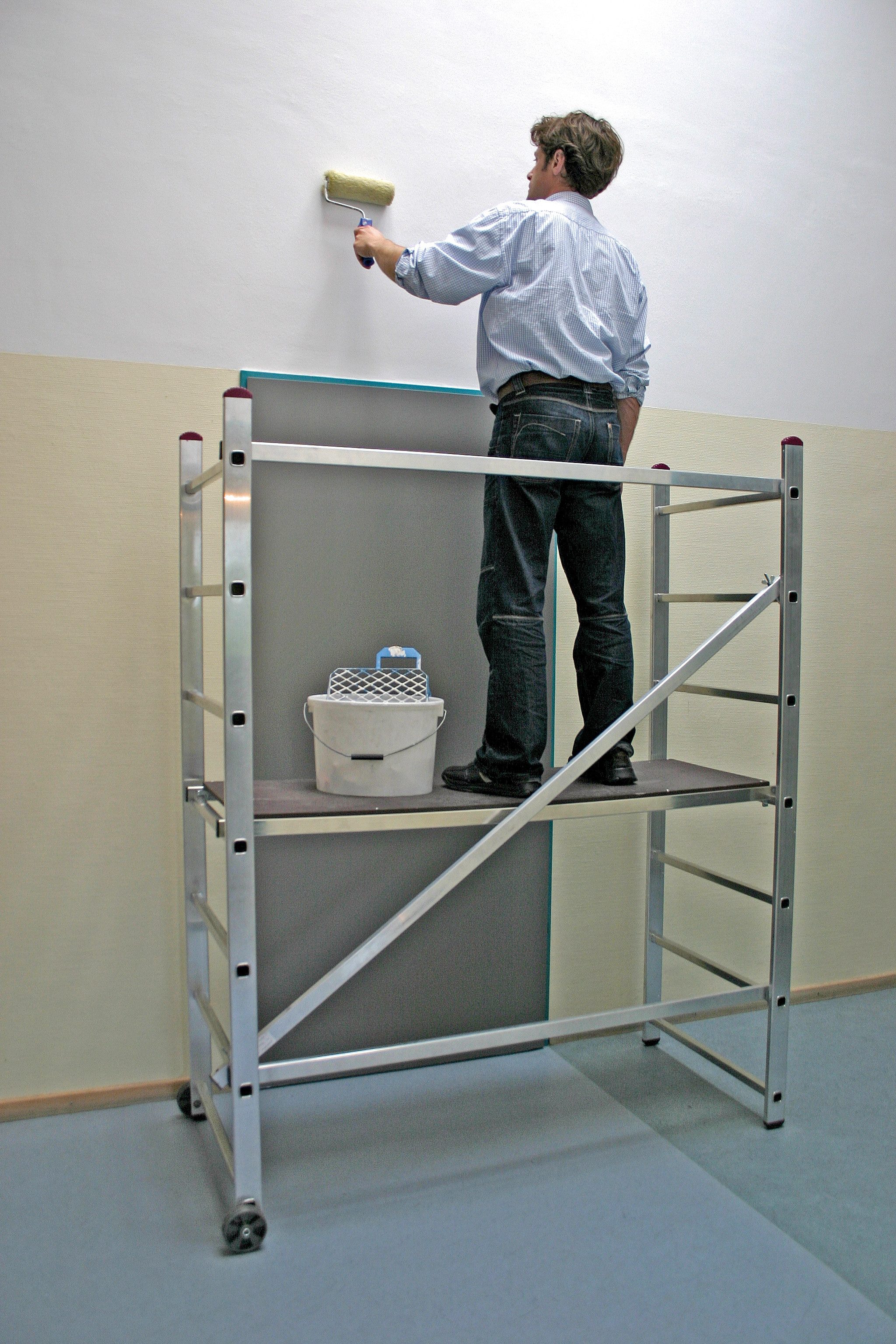 KRAUSE CORDA mobile scaffold, working height: 3 m