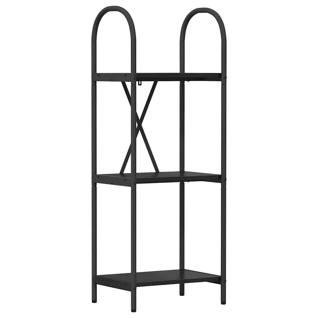 vidaXL Bücherregal Regal Schwarz Eichen-Optik 40 günstig online kaufen