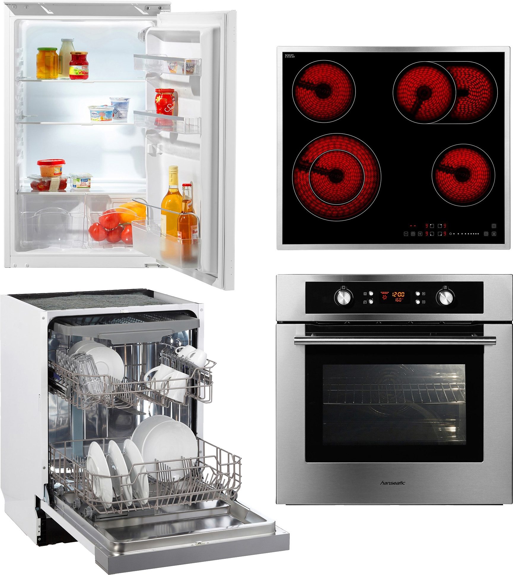 Hanseatic EinbauGeräteSet online kaufen OTTO