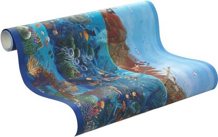 Tapeten Kinderzimmer Otto : , Rasch, ?Capt?n Sharky, Borte Unter Wasser? online kaufen OTTO Tapeten Kinderzimmer Otto : , Rasch, ?Capt?n Sharky, Borte Unter Wasser? online kaufen OTTO