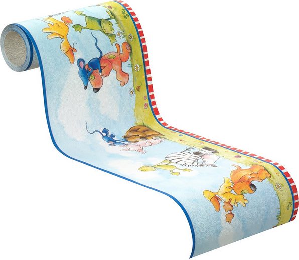 Tapeten Kinderzimmer Otto : Bord?re, Rasch, ?Die Lieben Sieben, Borte bunt? OTTO Tapeten Kinderzimmer Otto : Bord?re, Rasch, ?Die Lieben Sieben, Borte bunt? OTTO