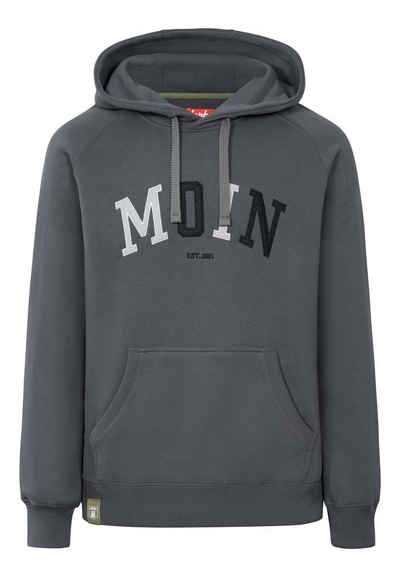 Derbe Sweatshirt »Moin BC« Made in Portugal, superweiches Material