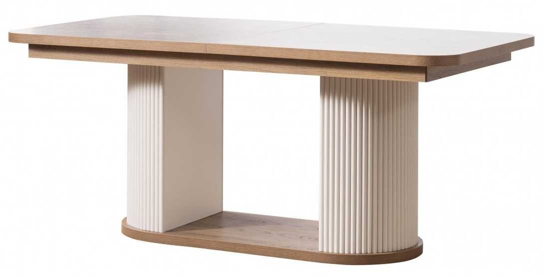 JVmoebel Esstisch Esstisch Stil modern Farbe braun weiß neu Holz universell geräumig