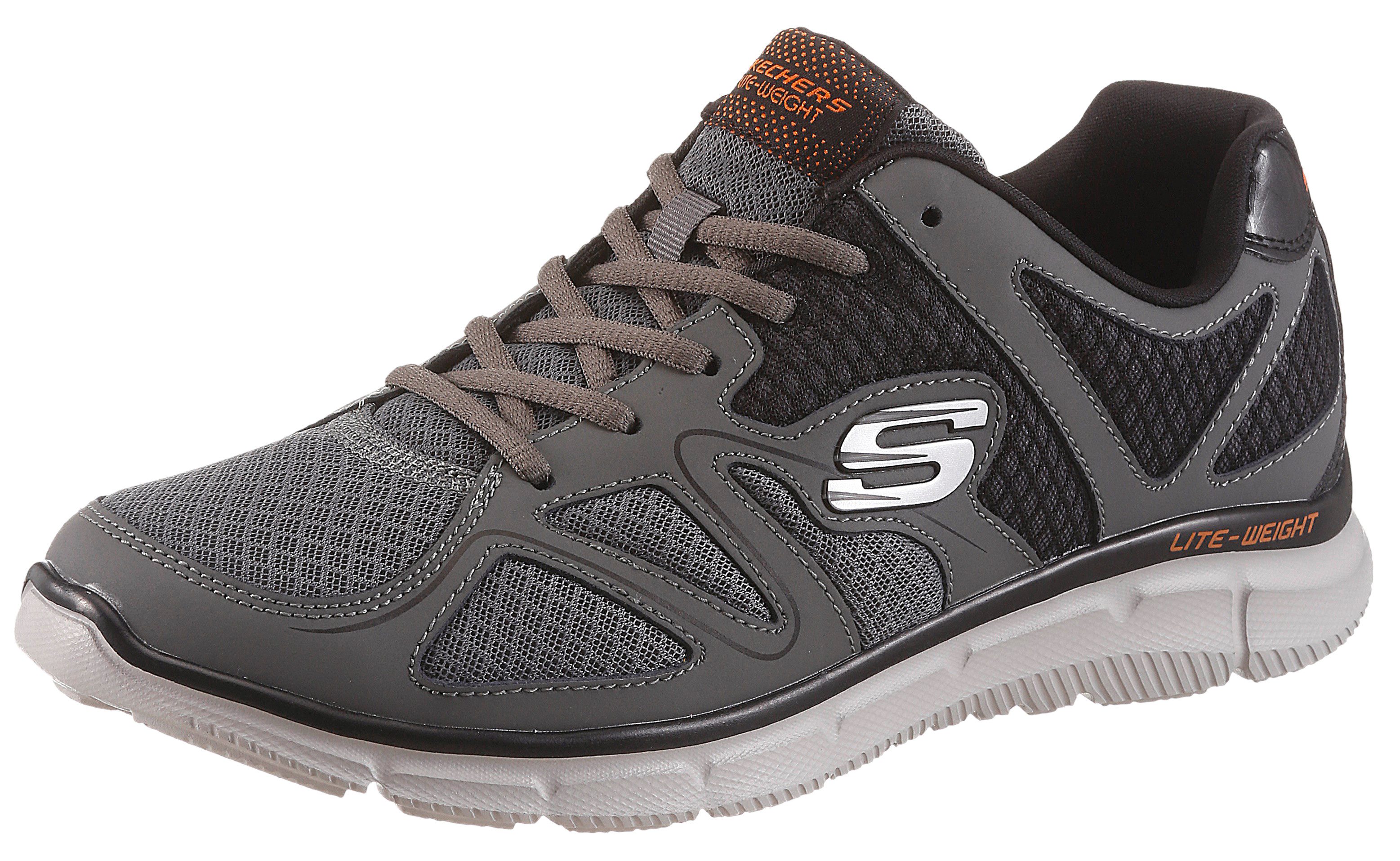 Skechers VERSE-FLASH POINT Sneaker Freizeitschuh, Halbschuh, Schnürschuh mit Memory Foam-Ausstattung