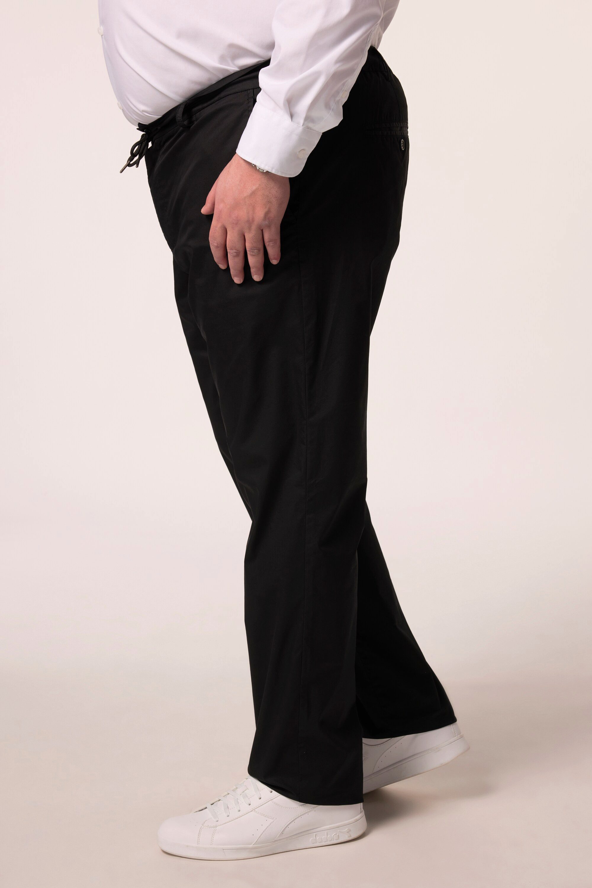 Men Plus Schlupfhose Schlupfbund-Chino FLEXLASTIC® Straight Fit – Bild 4 von 5