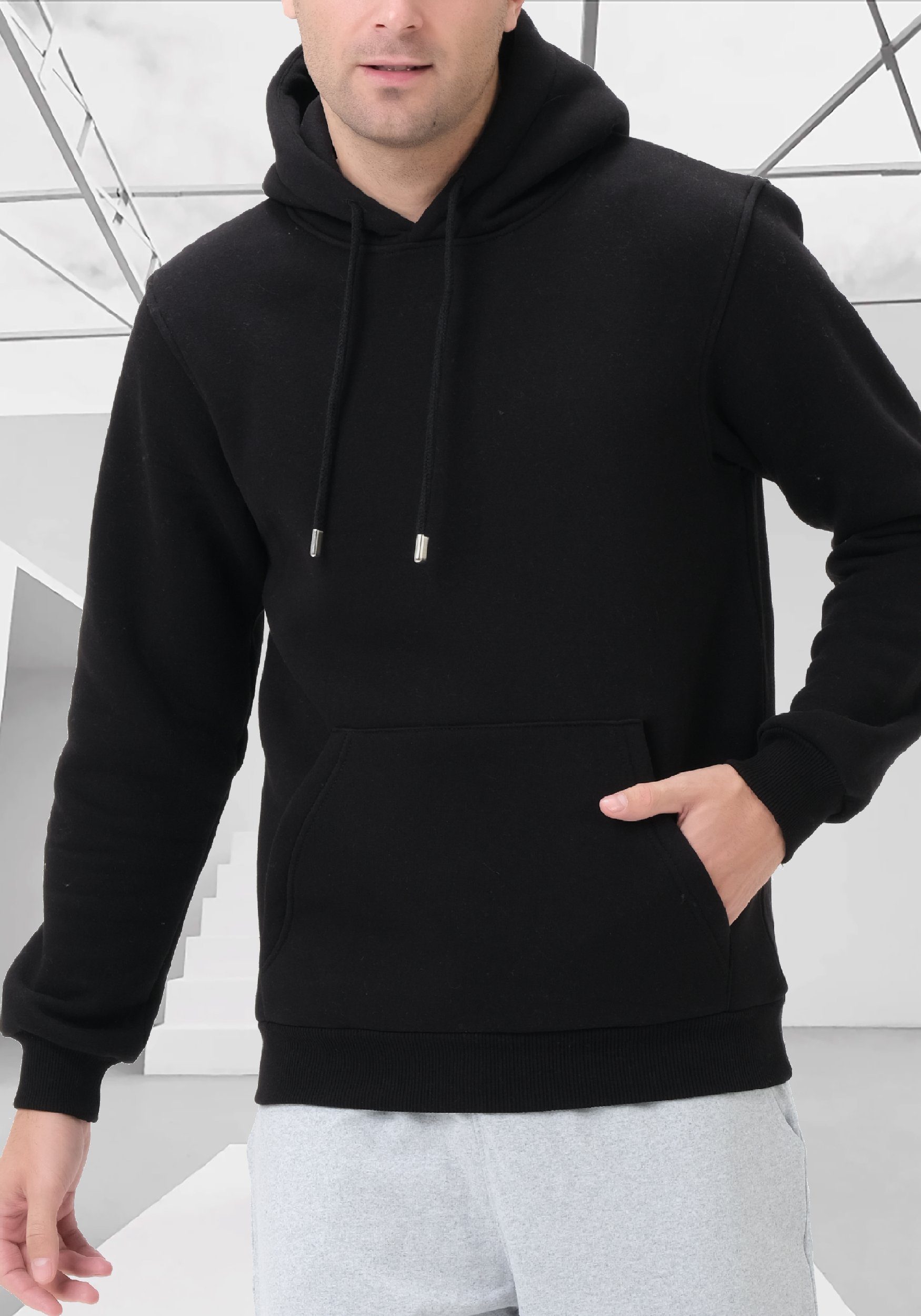 JEEL Kapuzensweatshirt Hoodie Herren Sweattshirt mit Hoodie (1-tlg)