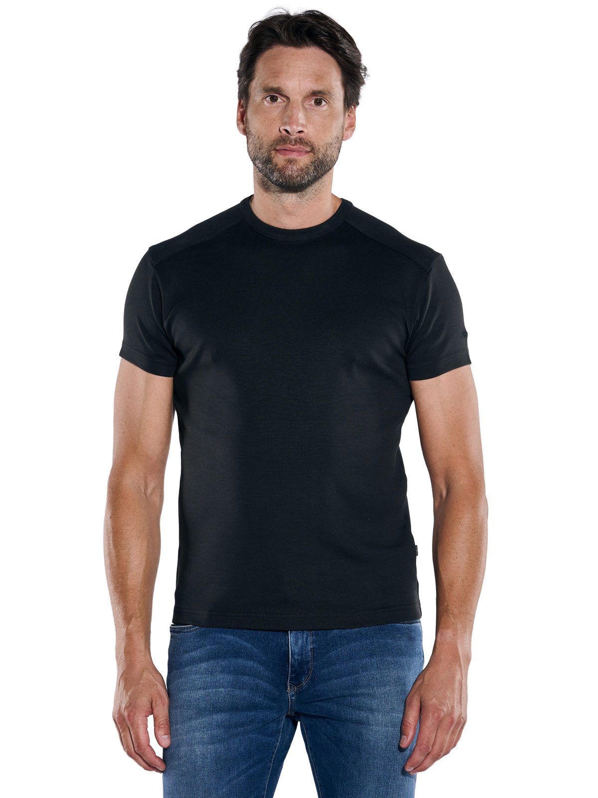 Engbers T-Shirt engbers Herren Basic-Shirt "My Favorite" organic, Schwarz günstig online kaufen