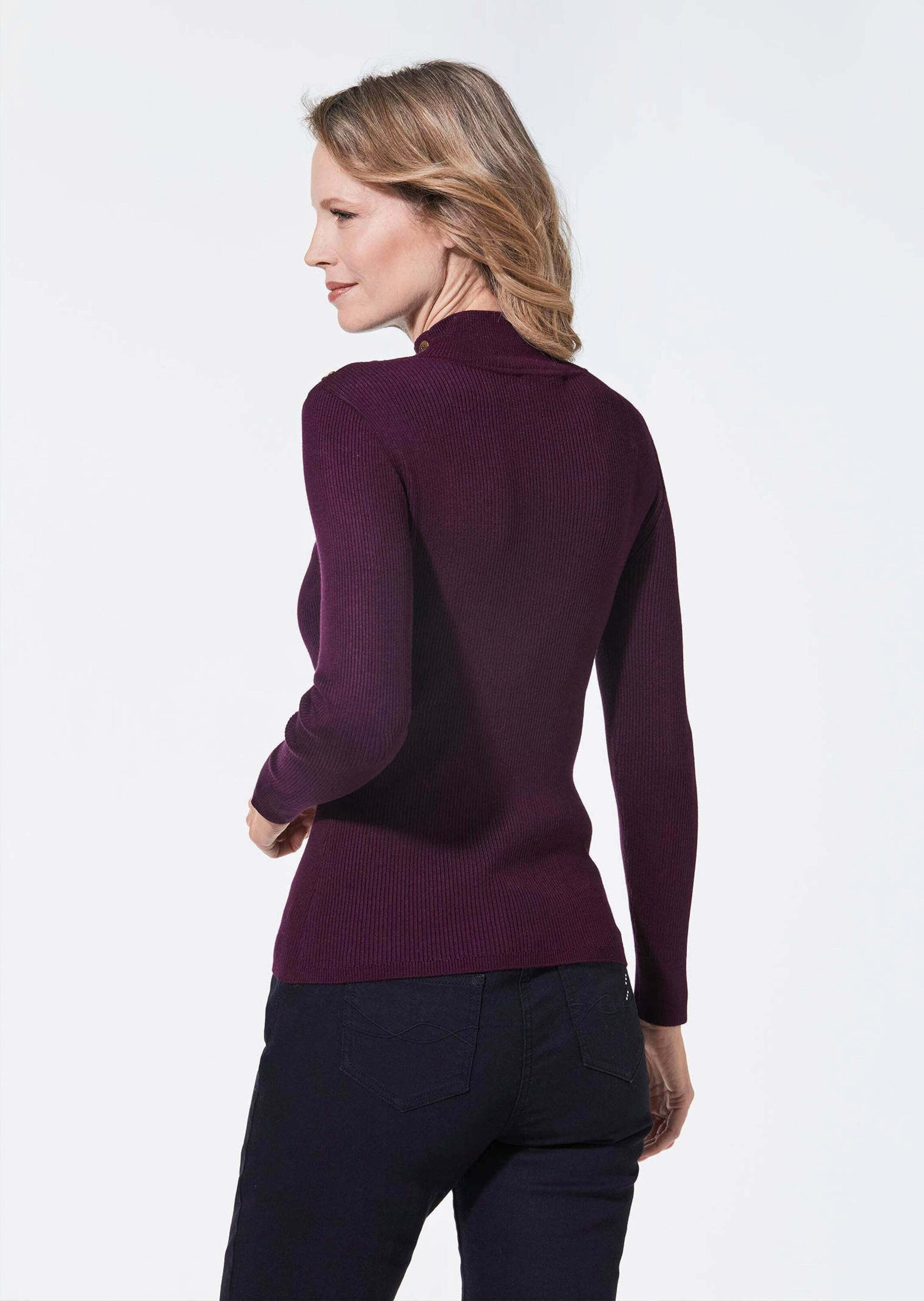 cable & gauge Strickpullover Rippenpullover günstig online kaufen