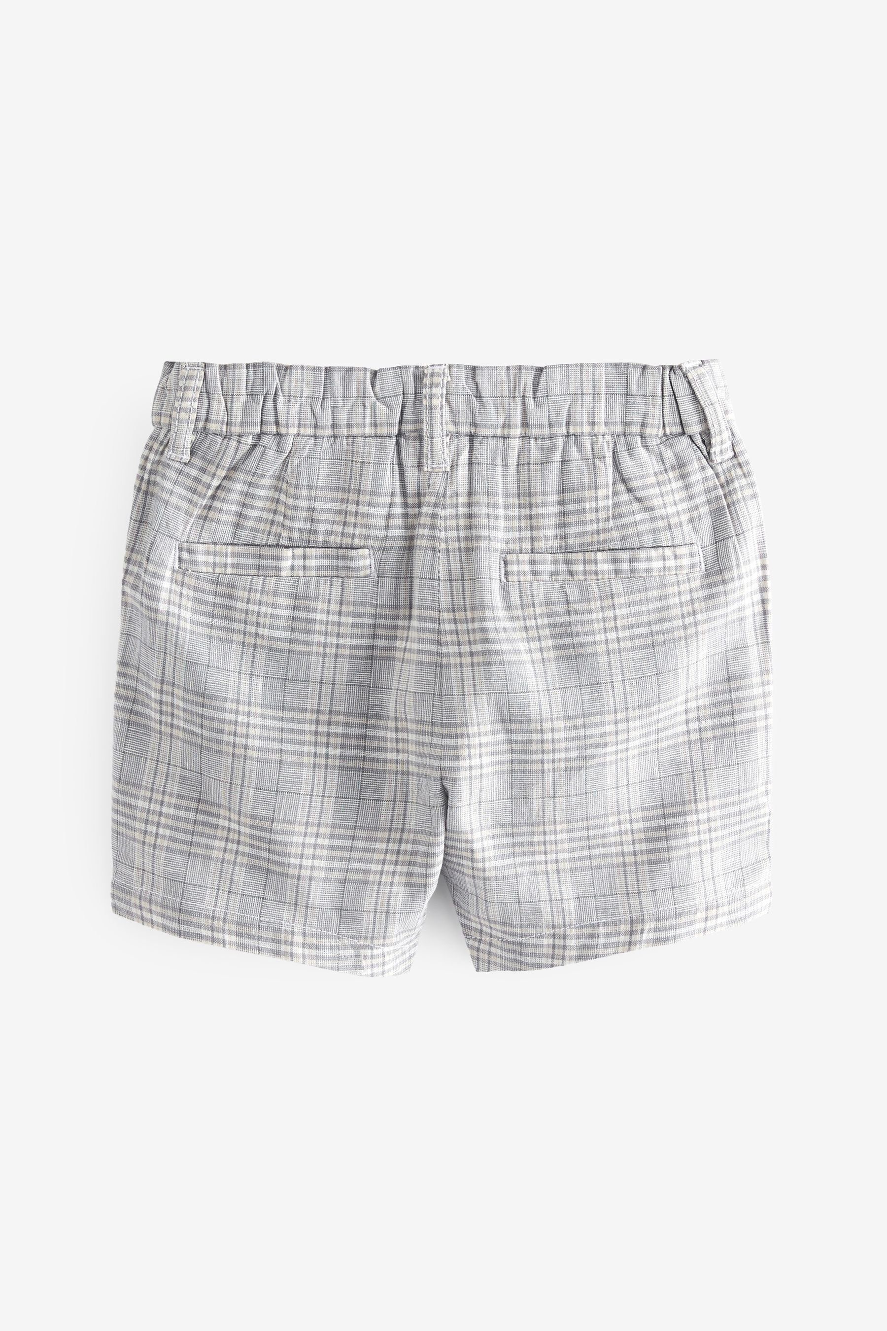 Next Chinoshorts Chino-Shorts (1-tlg) Grey Check