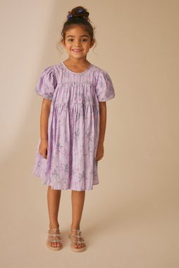 LAURA ASHLEY Sommerkleid Laura Ashley Crosswell Kleid mit Glitzerfäden (1-tlg)