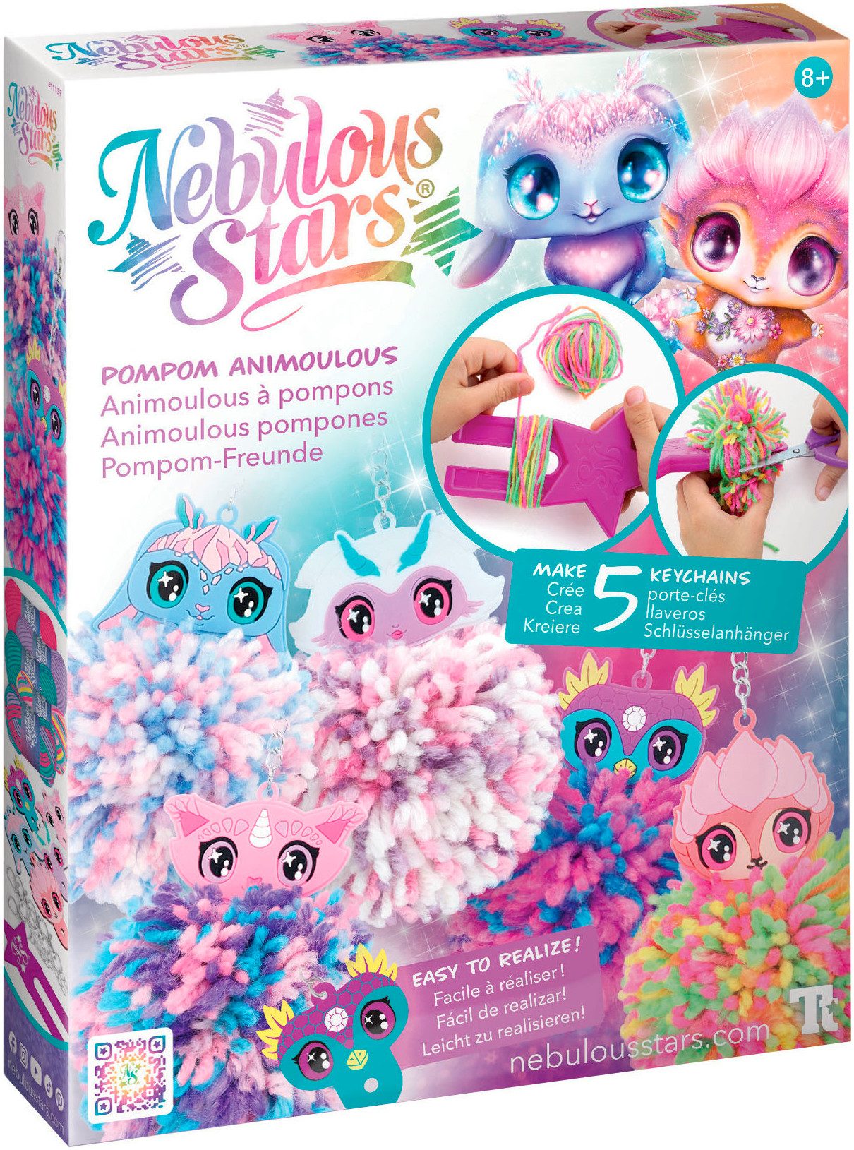Nebulous Stars Kreativset Nebulous Stars, Pom-Pom Animoulous