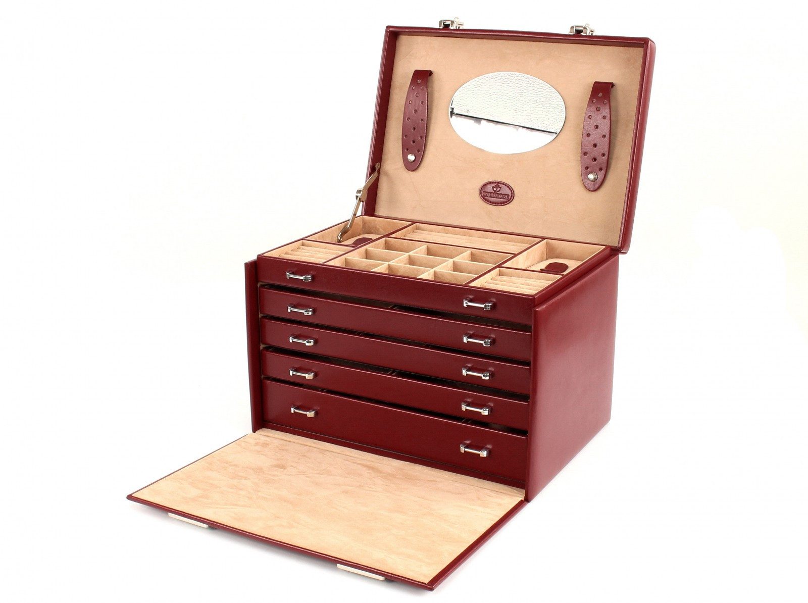 WINDROSE Schmuckkoffer Jewelry Box Big (Set, 2 St)
