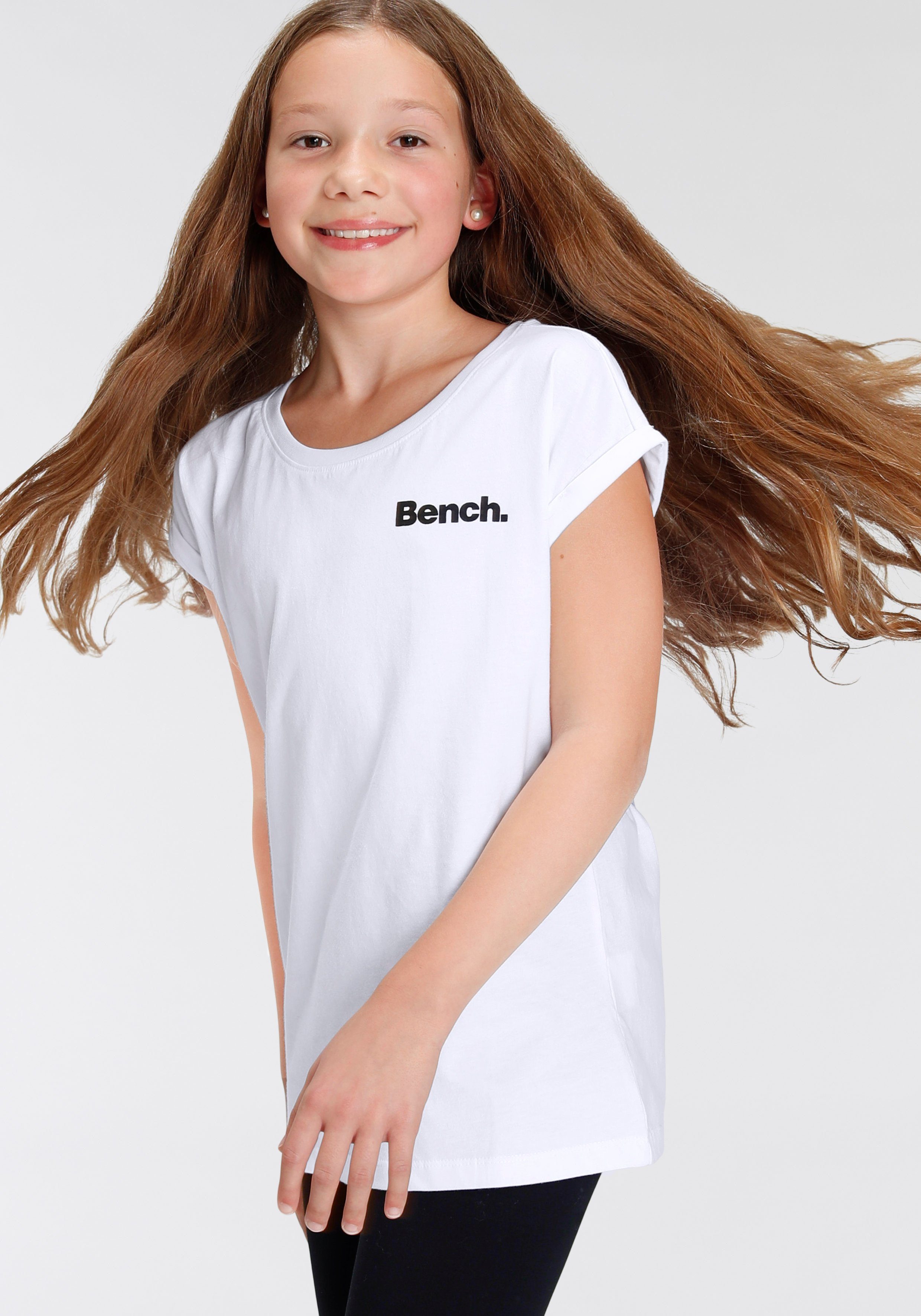 Bench. T-Shirt Fotodruck mit