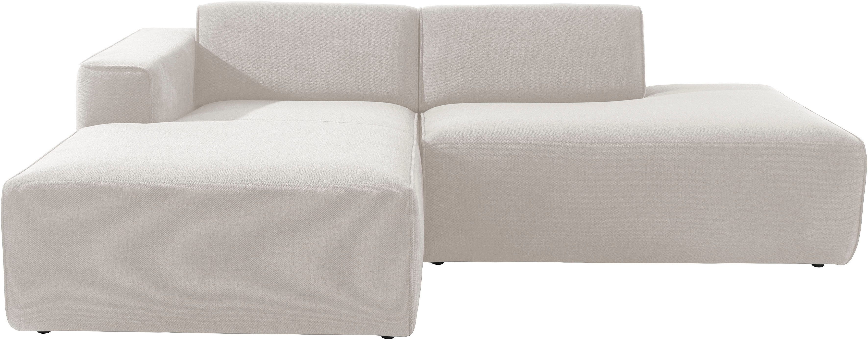 andas Ecksofa "Noord mit Kedernaht, Breite 227 cm", mit Kedernaht, Breite 2 günstig online kaufen