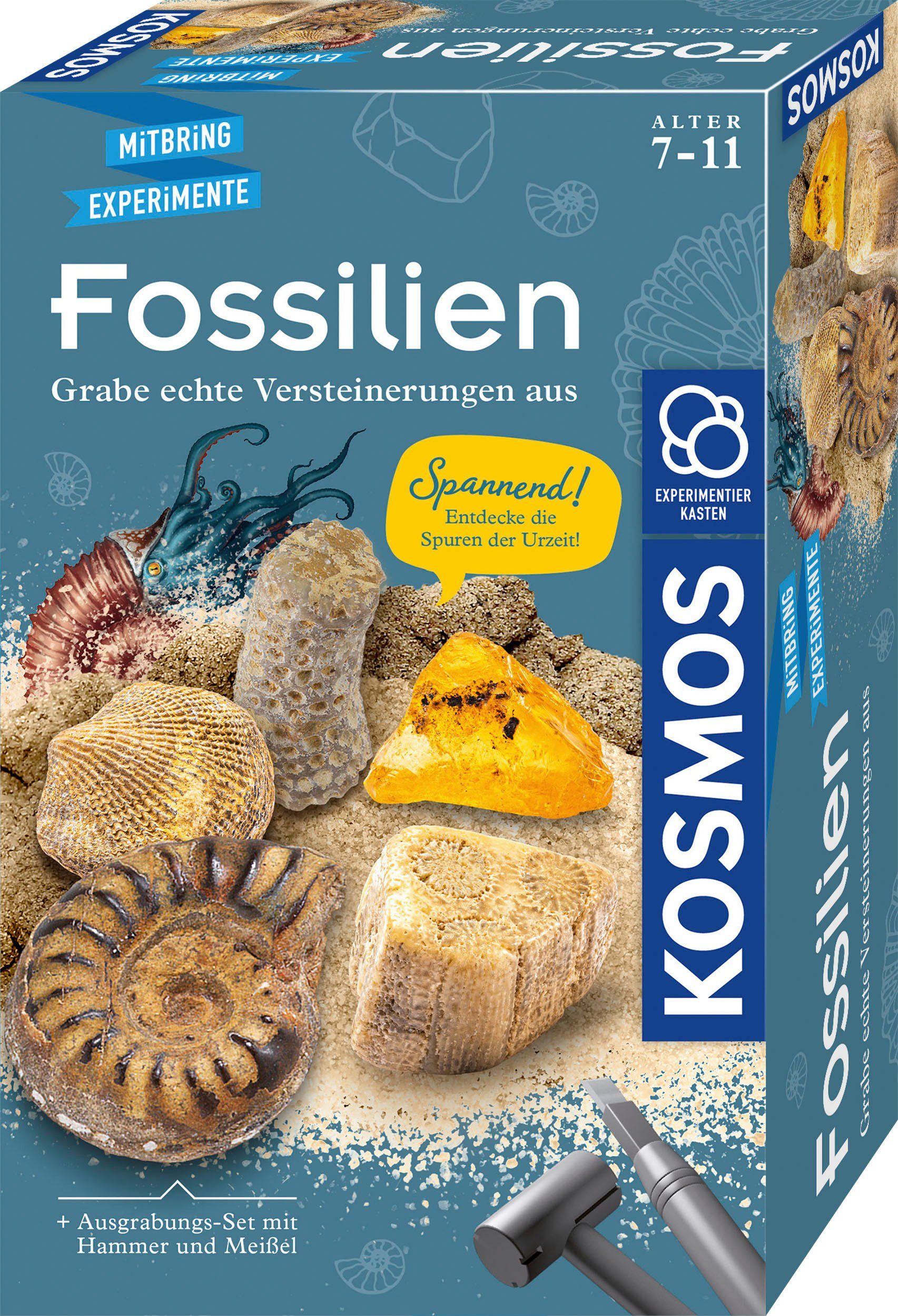 Kosmos Experimentierkasten Fossilien