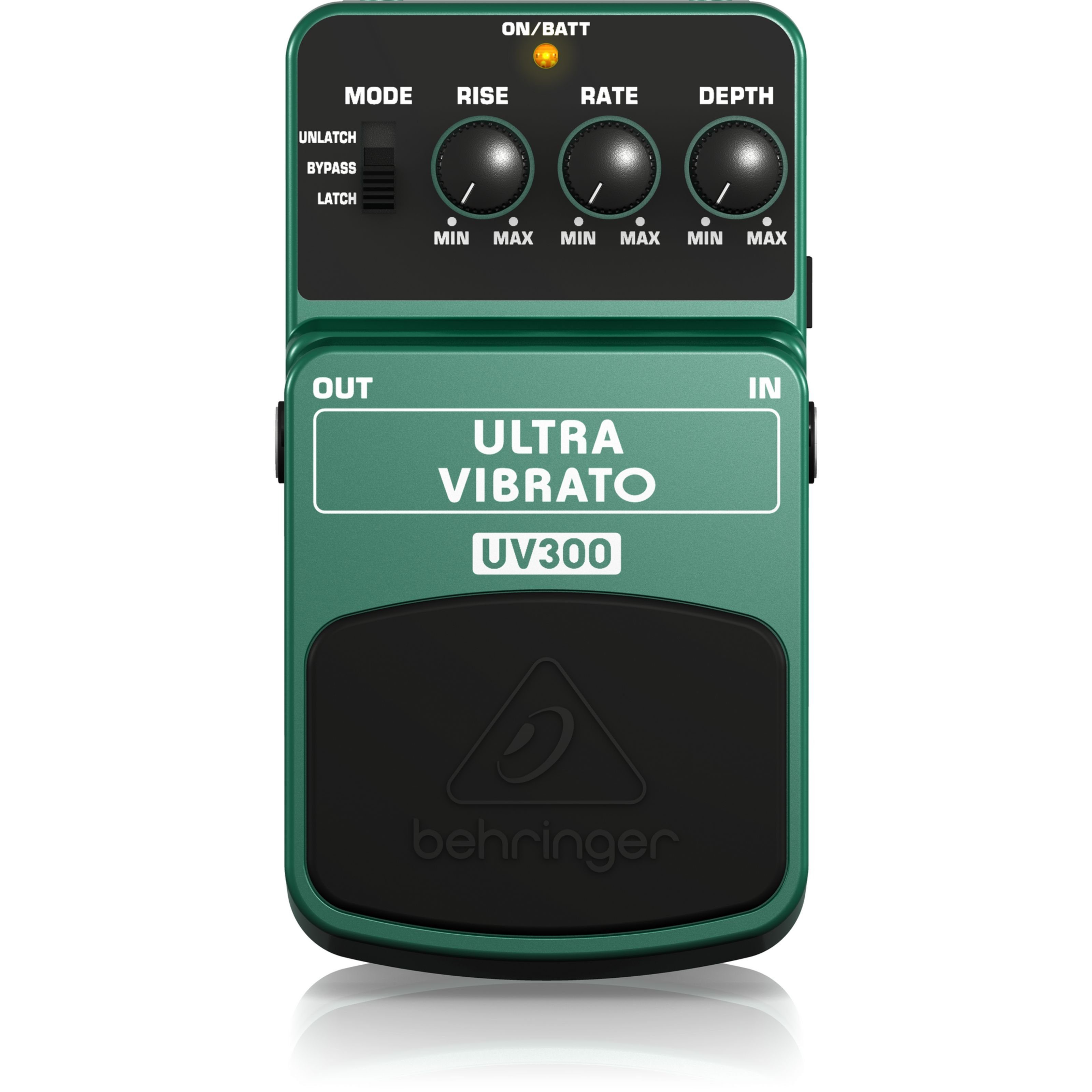 Behringer Musikinstrumentenpedal, (Effekte, Tremolo/Vibrato/Rotary), UV300 Ultra Vibrato - Effektgrät für Gitarren