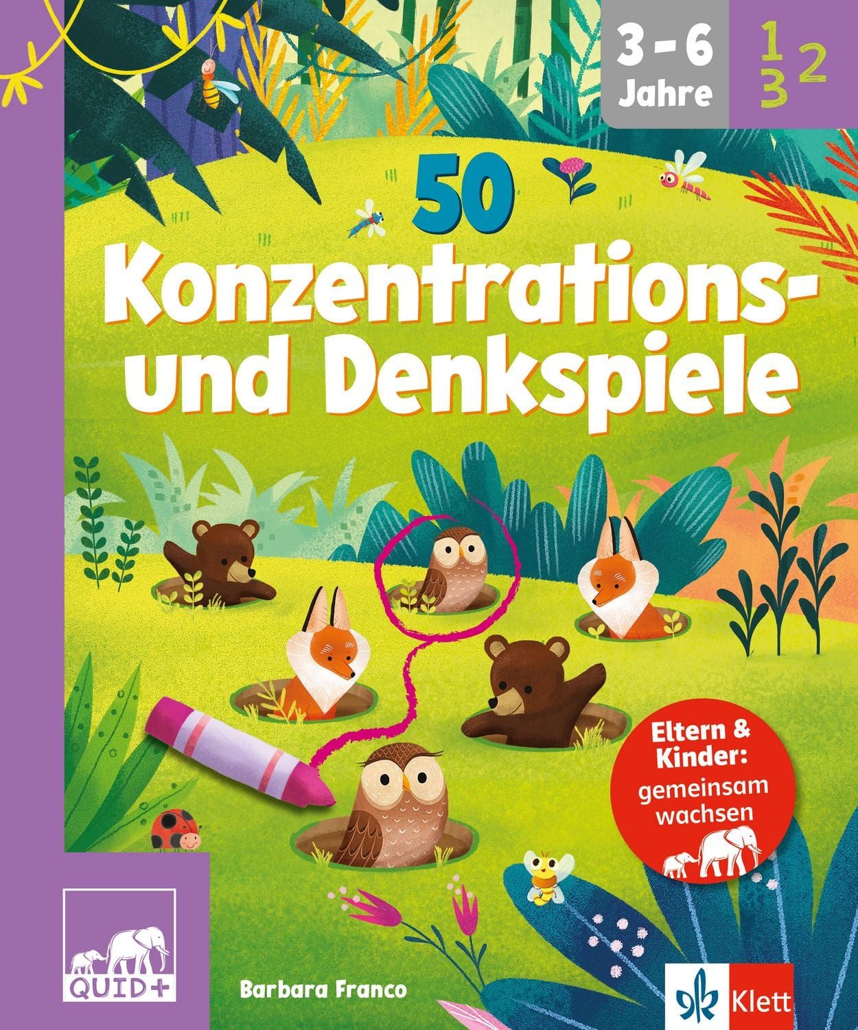 QUID+ 50 Konzentrations- und Denkspiele / diverse