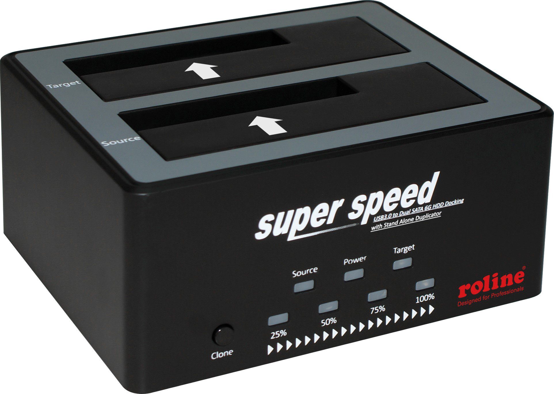 Festplatten-Gehäuse 2.5" / 3.5" SATA HDD/SSD Docking Station