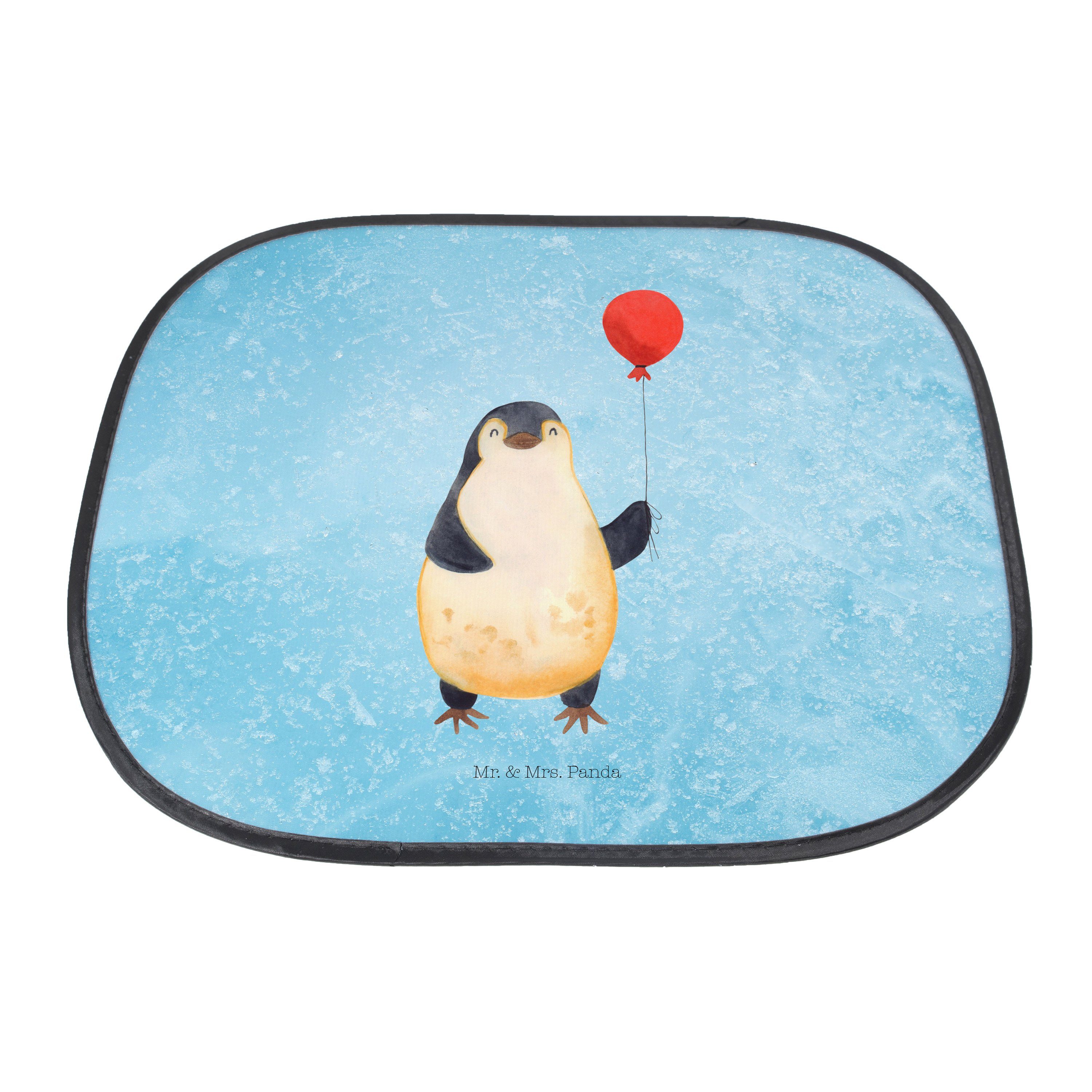 Eisblau Sonn, - Mrs. & Sonnenschutz Panda, Sonnenblende, Geschenk, Pinguin Mr. fröhlich, - Seidenmatt Luftballon