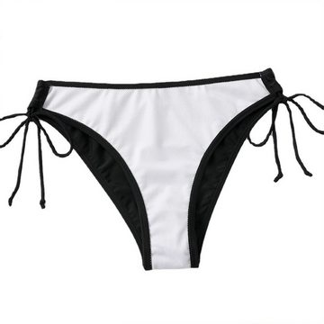 B.X Bandeau-Bikini Damen summer Triangel-Bikini-Sets, Neckholder-Badeanzug zum Binden Balconette-Bikini mit Seitliche Taillenbänder, Triangel-Bikini(2tlg)