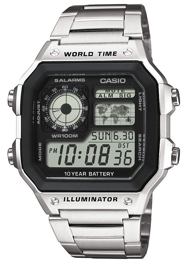 casio collection chronograph »ae-1200whd-1avef«