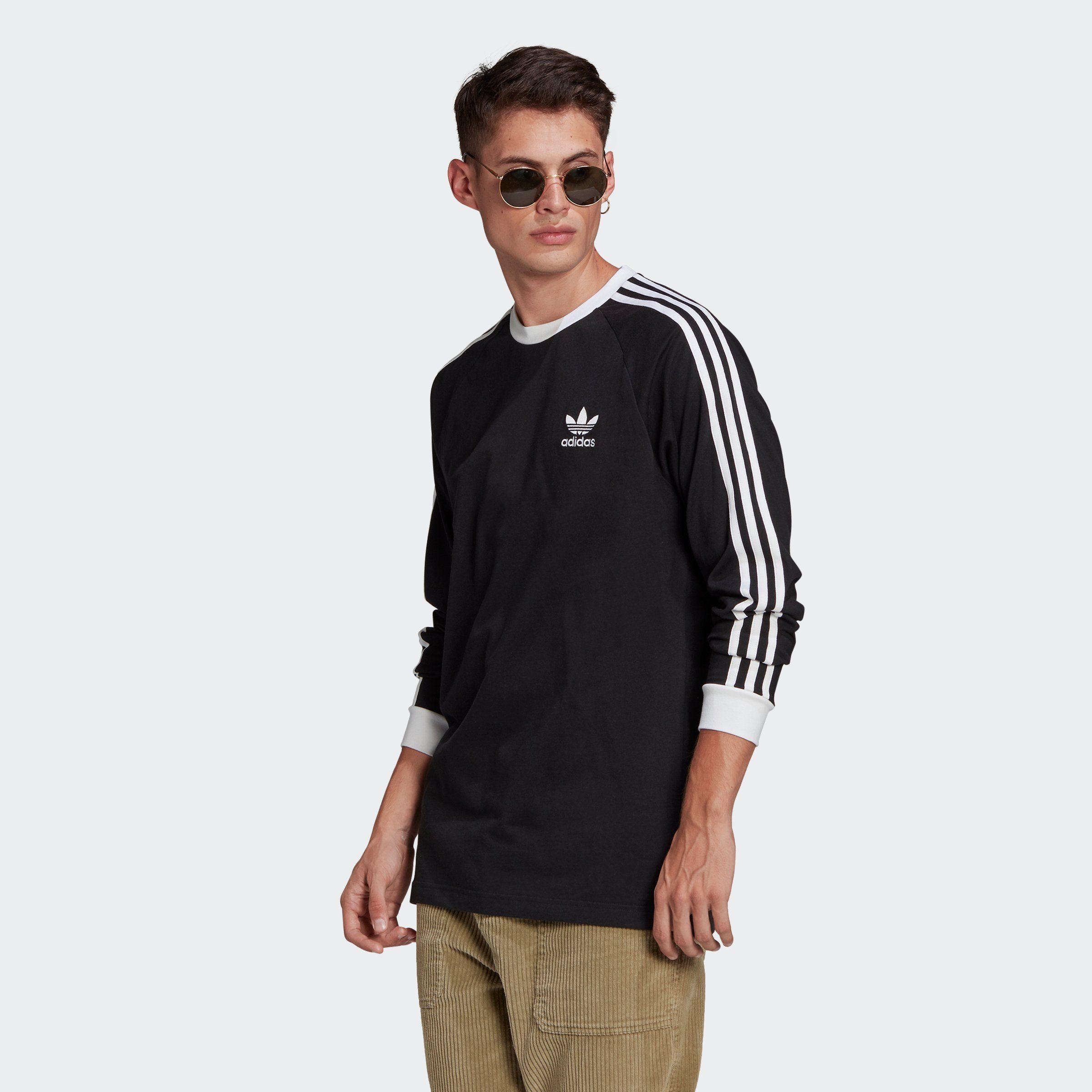 adidas Originals Langarmshirt ADICOLOR CLASSICS 3-STREIFEN LONGSLEEVE