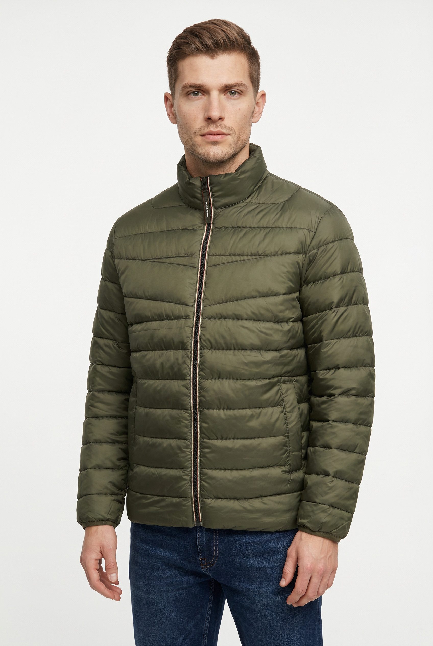 Jack & Jones Steppjacke JJWEST LIGHT PUFFER COLLAR