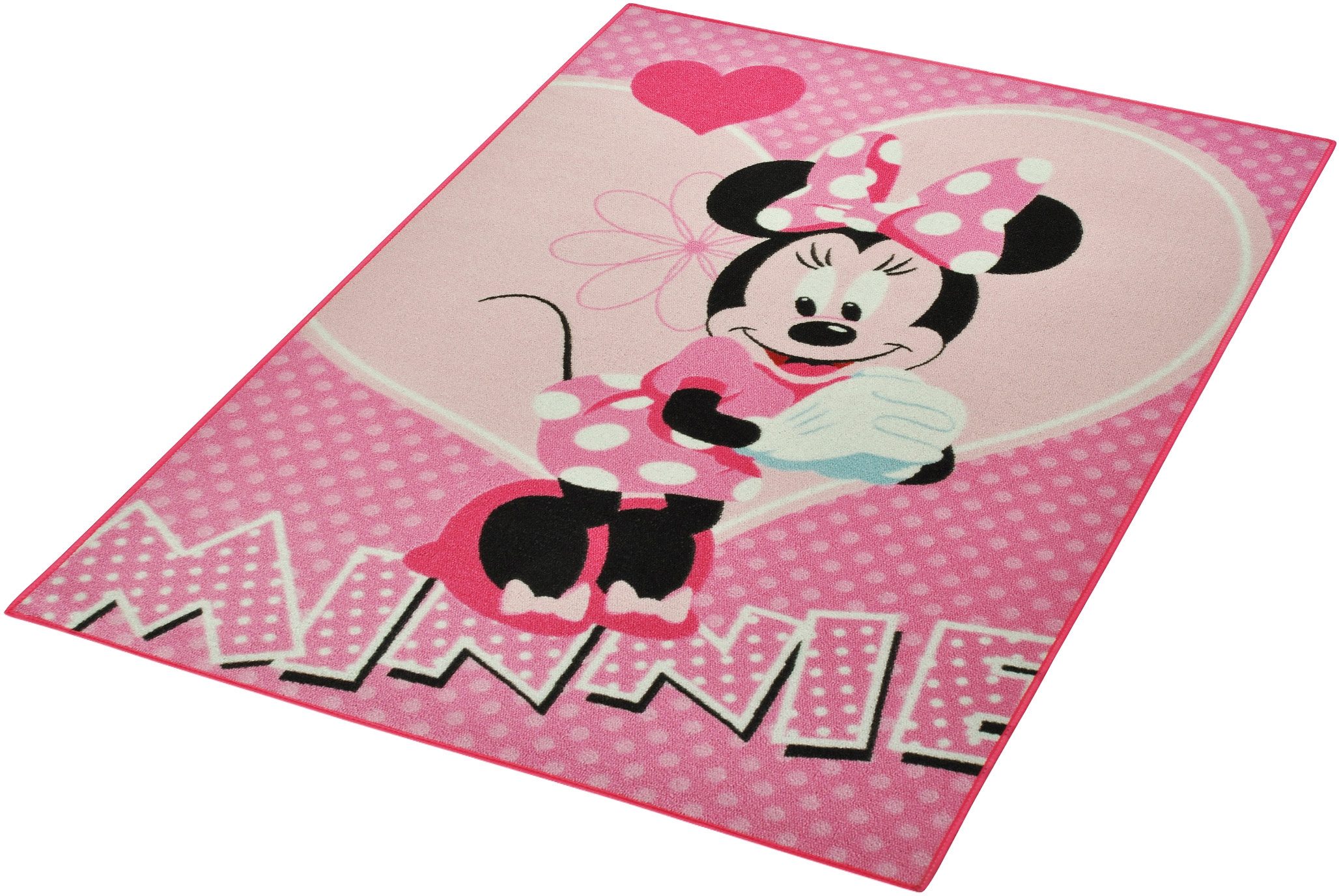 Kinderteppich Minnie Disney Rechteckig Hohe 7 Mm Online