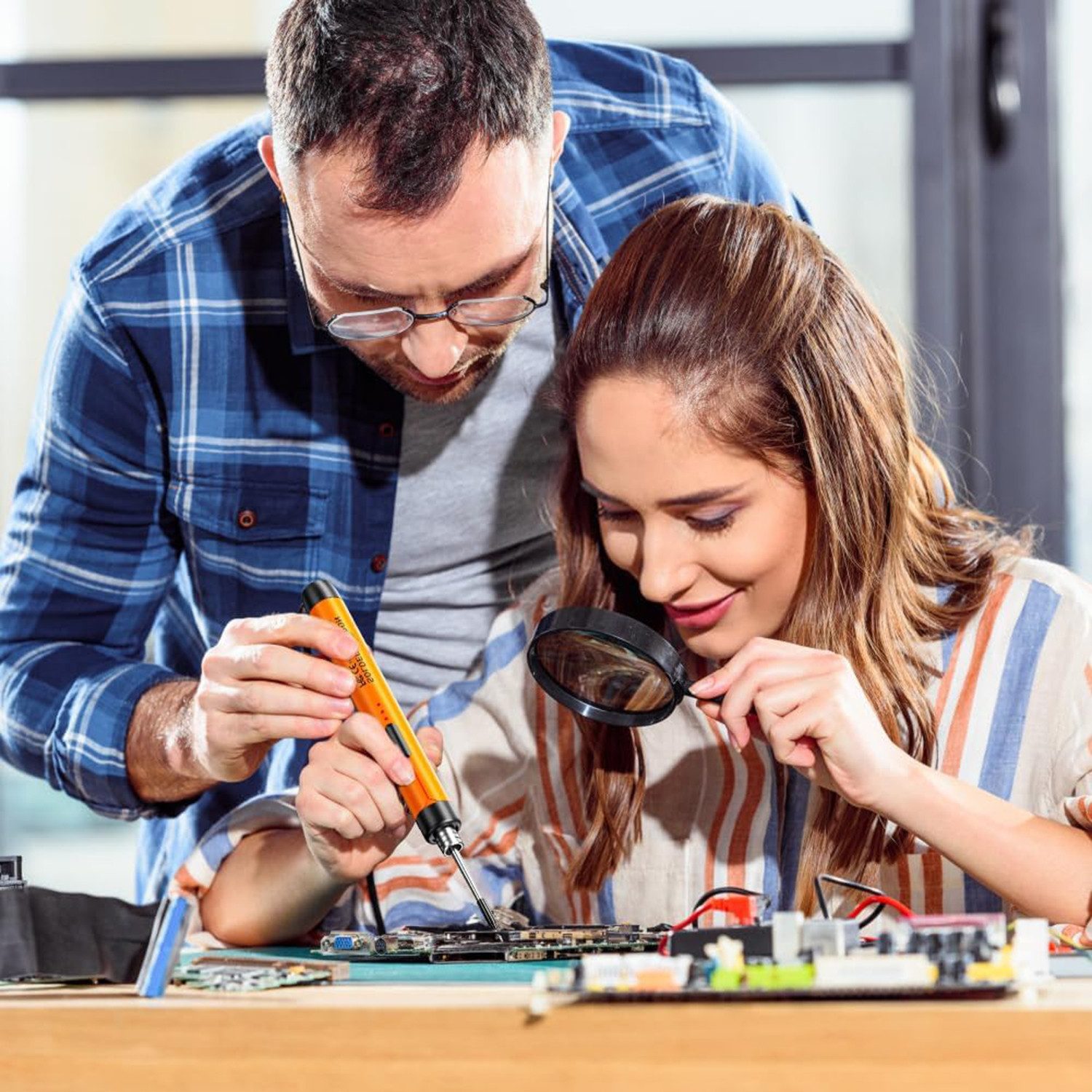 REDOM Lötkolben Kabelloses USB-Lötkolben-Set Elektrischer Präzisionslötkolb günstig online kaufen