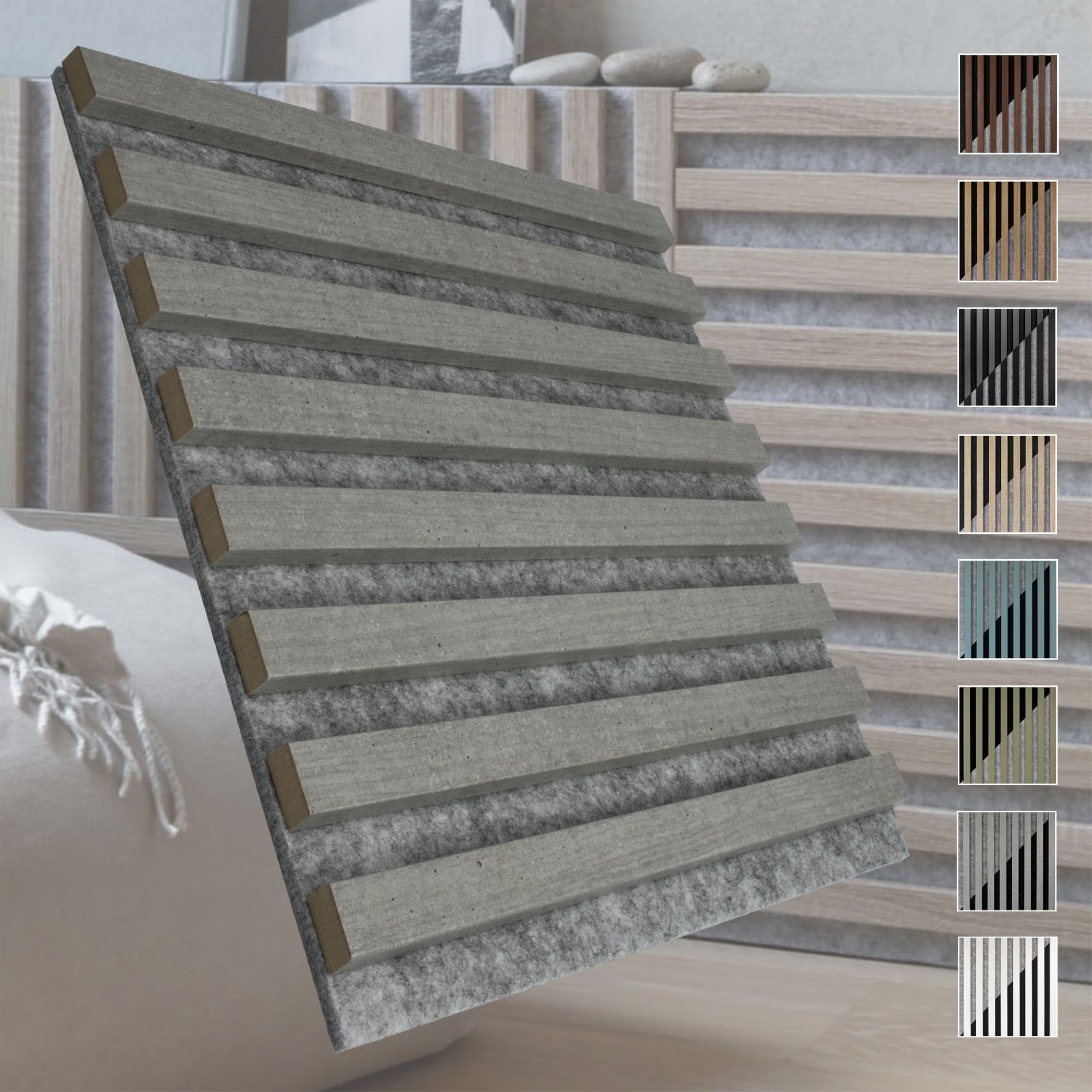marbet design Wandpaneel, (Akustikpaneele Akustikquadrate 40x40cm günstig online kaufen