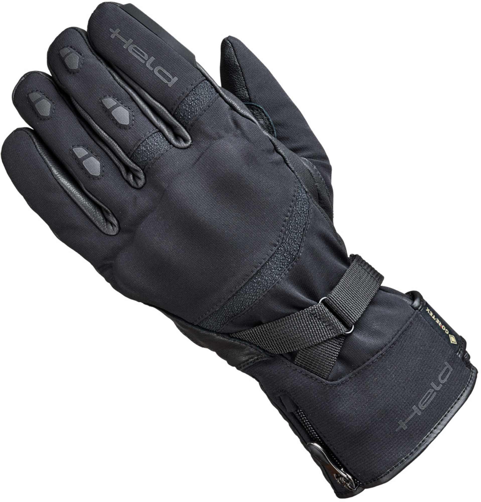 Held Biker Fashion Motorradhandschuhe Tonale 2 Gore-Tex Motorrad Handschuhe Atmungsaktiv winddicht Visier