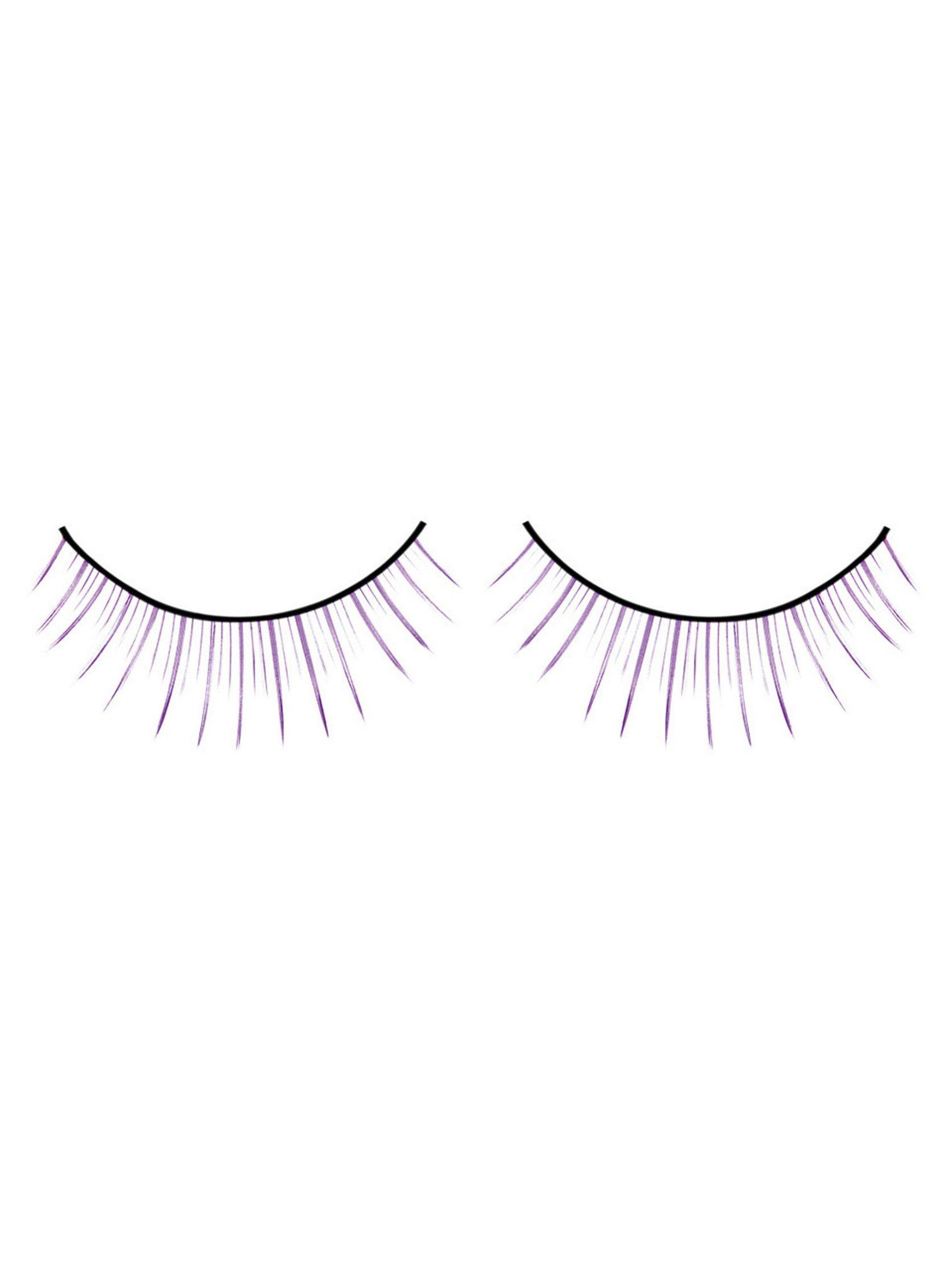 Metamorph Bandwimpern Twist, Extravagante lilafarbene Wimpern