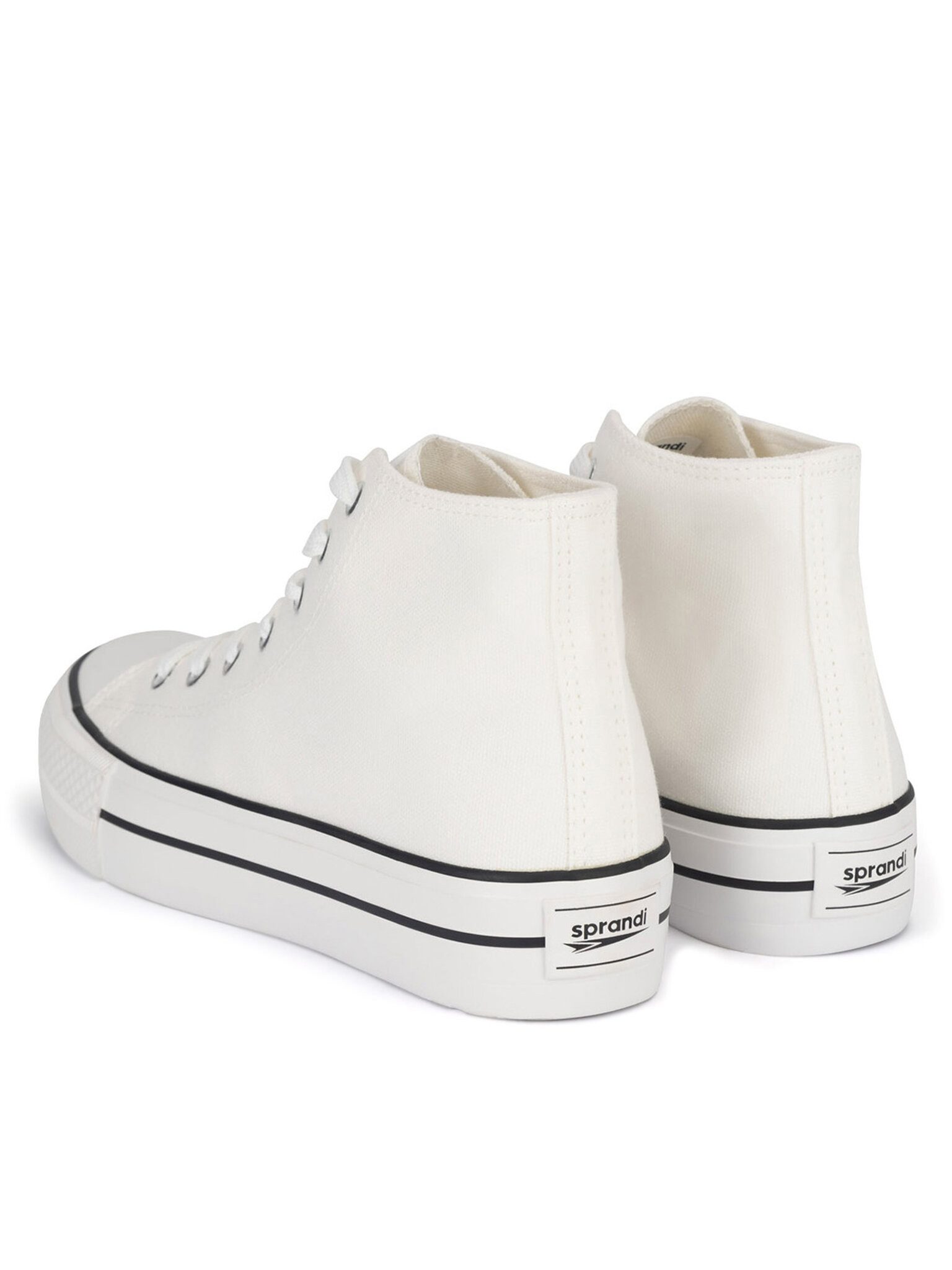 sprandi Sprandi Sneakers aus Stoff Damen YL201403 Weiß Sneaker