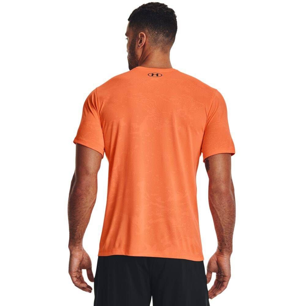 Under Armour® Herren (1-tlg) JACQUARD Trainingsshirt VENT (500) Trainingsshirt TECH rot