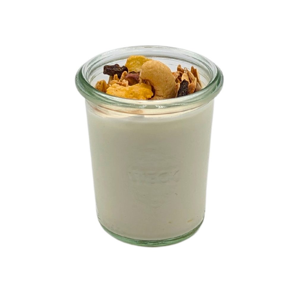 mikken Joghurtgläser 8er Set WECK Dessertgläser 160 ml Joghurtgläser mit Frischhaltedeckel, (Starter-Set, 8er Set) – Bild 3 von 5