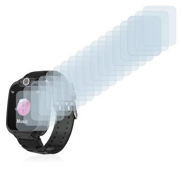 Savvies Schutzfolie für MeritSoar Children’s Smartwatch, Displayschutzfolie, 18 Stück, Folie klar