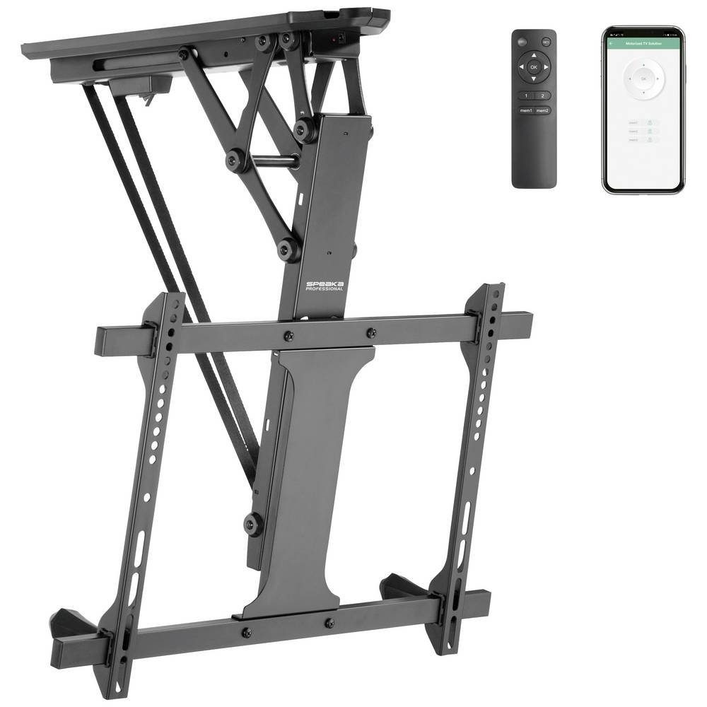 SpeaKa Professional TV-Deckenhalterung Smart TV-Deckenhalterung 81.2 cm (32″ SP-10125220, (Zusammenklappbar)