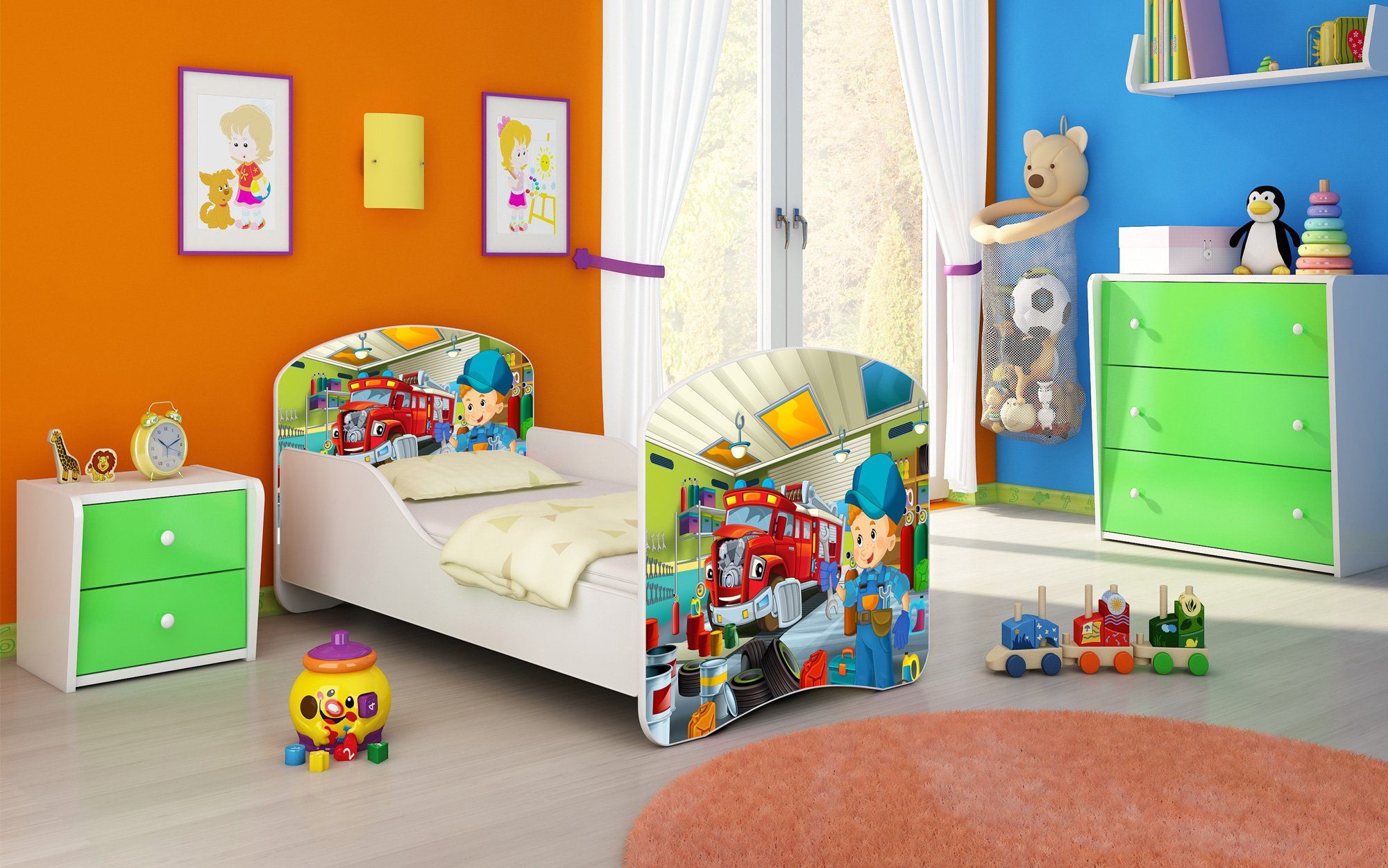 Baidani Kinderbett Milena, viele verschiedene Motive günstig online kaufen